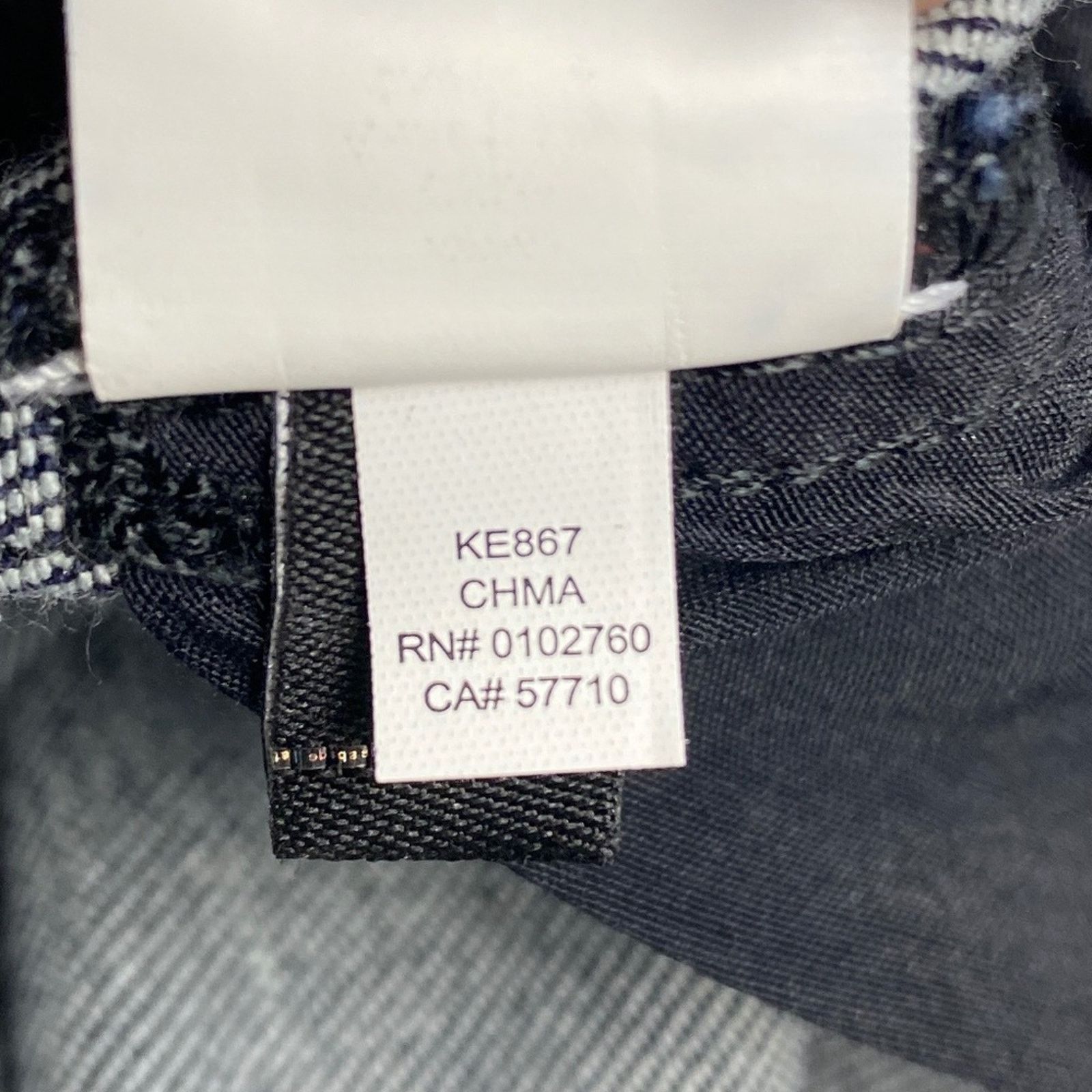 Kate Spade KATE SPADE Metallic Straight Leg Jean Pant Cropped Size 26 Size 26" / US 2 / IT 38 - 8 Thumbnail