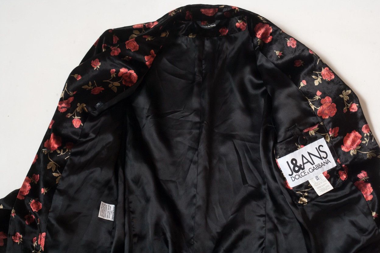 Dolce & Gabbana dolce gabbana vintage floral coat Size M / US 6-8 / IT 42-44 - 6 Thumbnail
