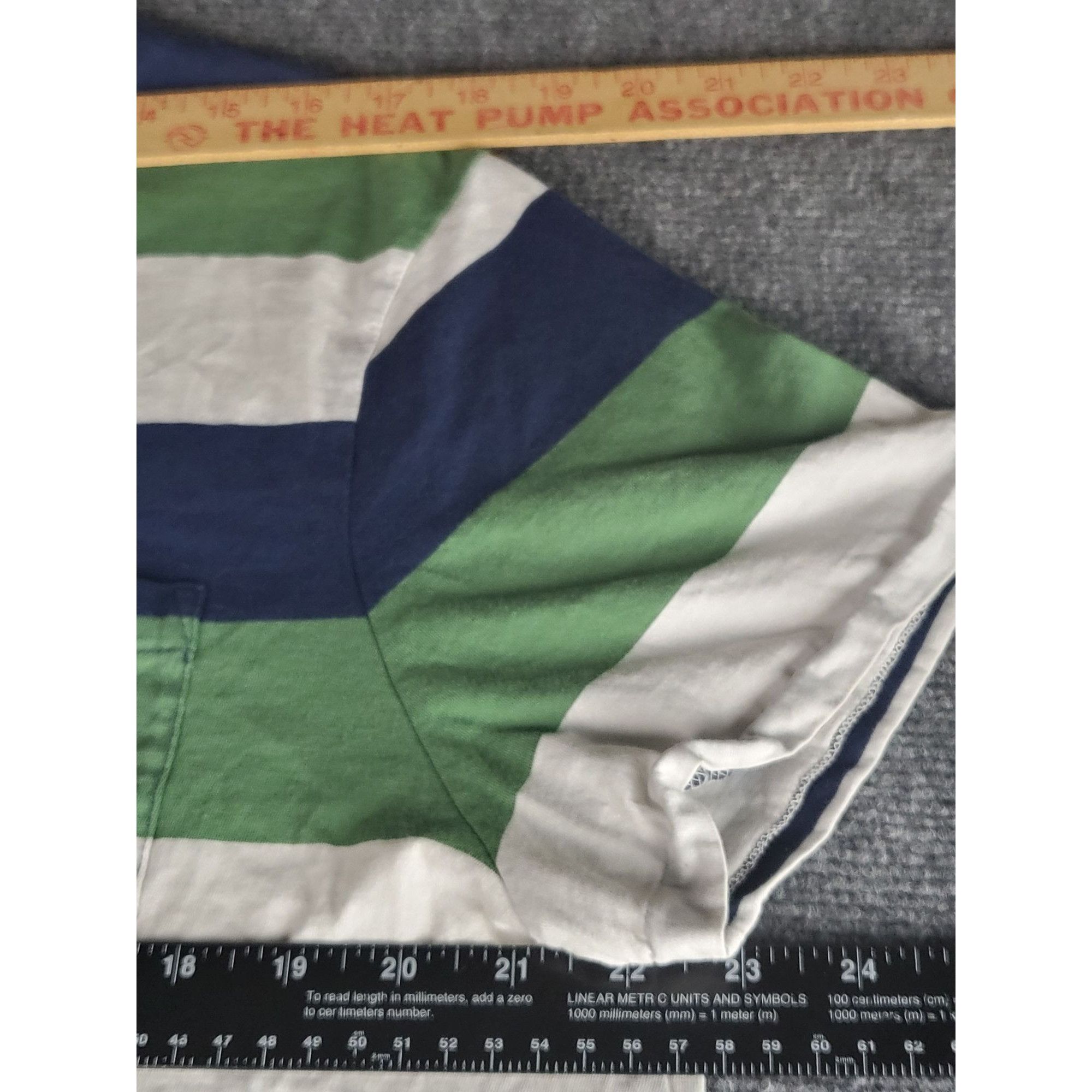 Polo Ralph Lauren Polo Ralph Lauren Striped Tshirt Men Sz XL Rare Chief Keef Y Size US XL / EU 56 / 4 - 6 Thumbnail