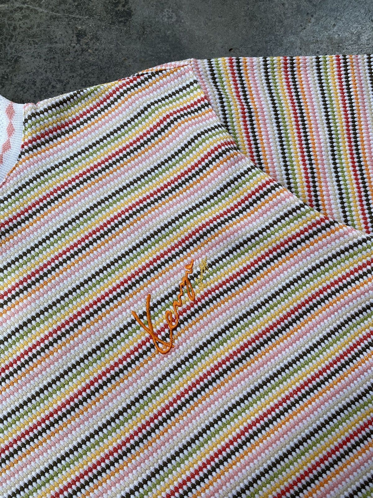 Kenzo Vintage 90s Kenzo Striped Cropped Tees Size M / US 6-8 / IT 42-44 - 3 Thumbnail