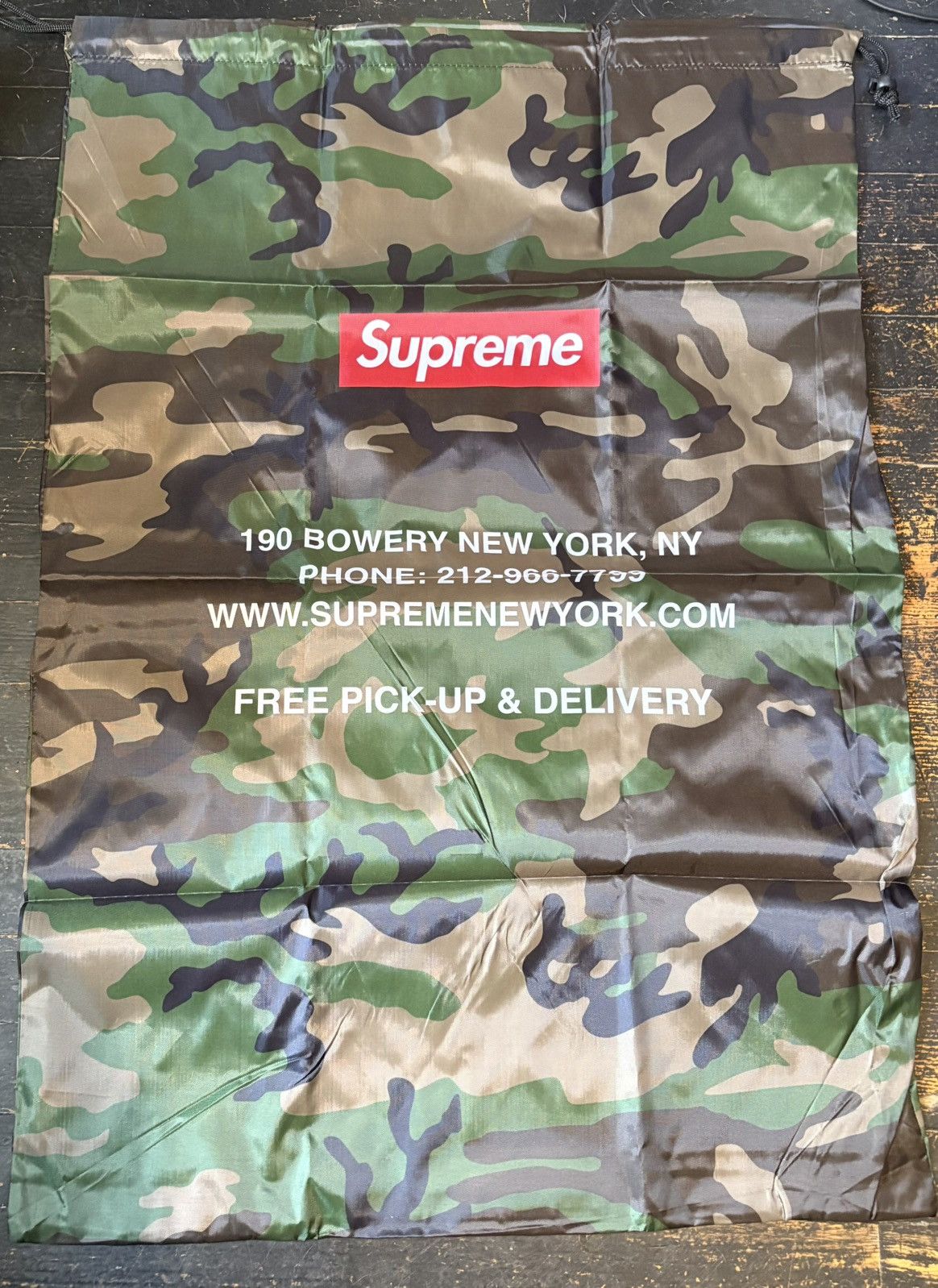 Supreme Supreme Laundry Drawstring Bag Size ONE SIZE - 1 Thumbnail