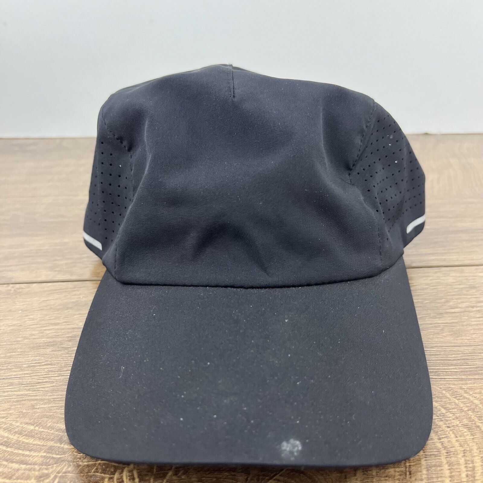 Other Black Athletic Hat Running Hat Black Cap Hat Adjustable Hat Size ONE SIZE - 6 Thumbnail