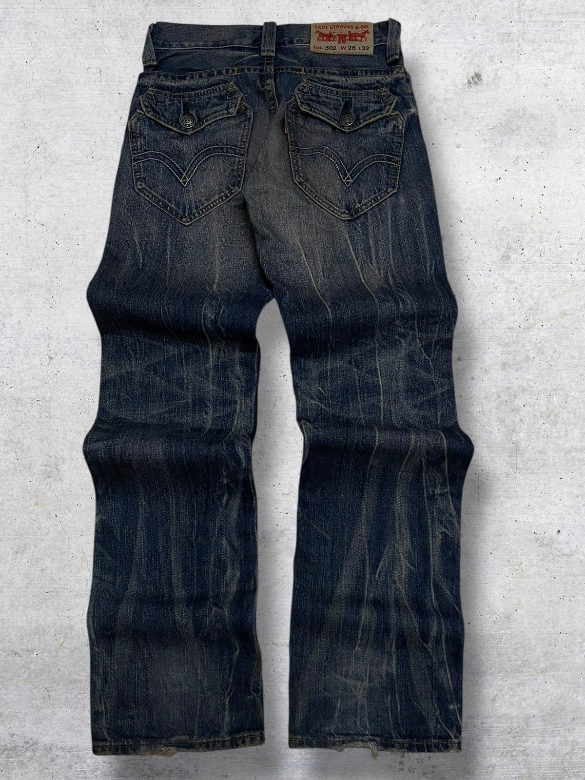 Levi's Vintage Clothing VINTAGE 502 LEVIS DESIGNER USA 90S RARE OLD DESIGN DENIM Size US 28 / EU 44 - 10 Thumbnail