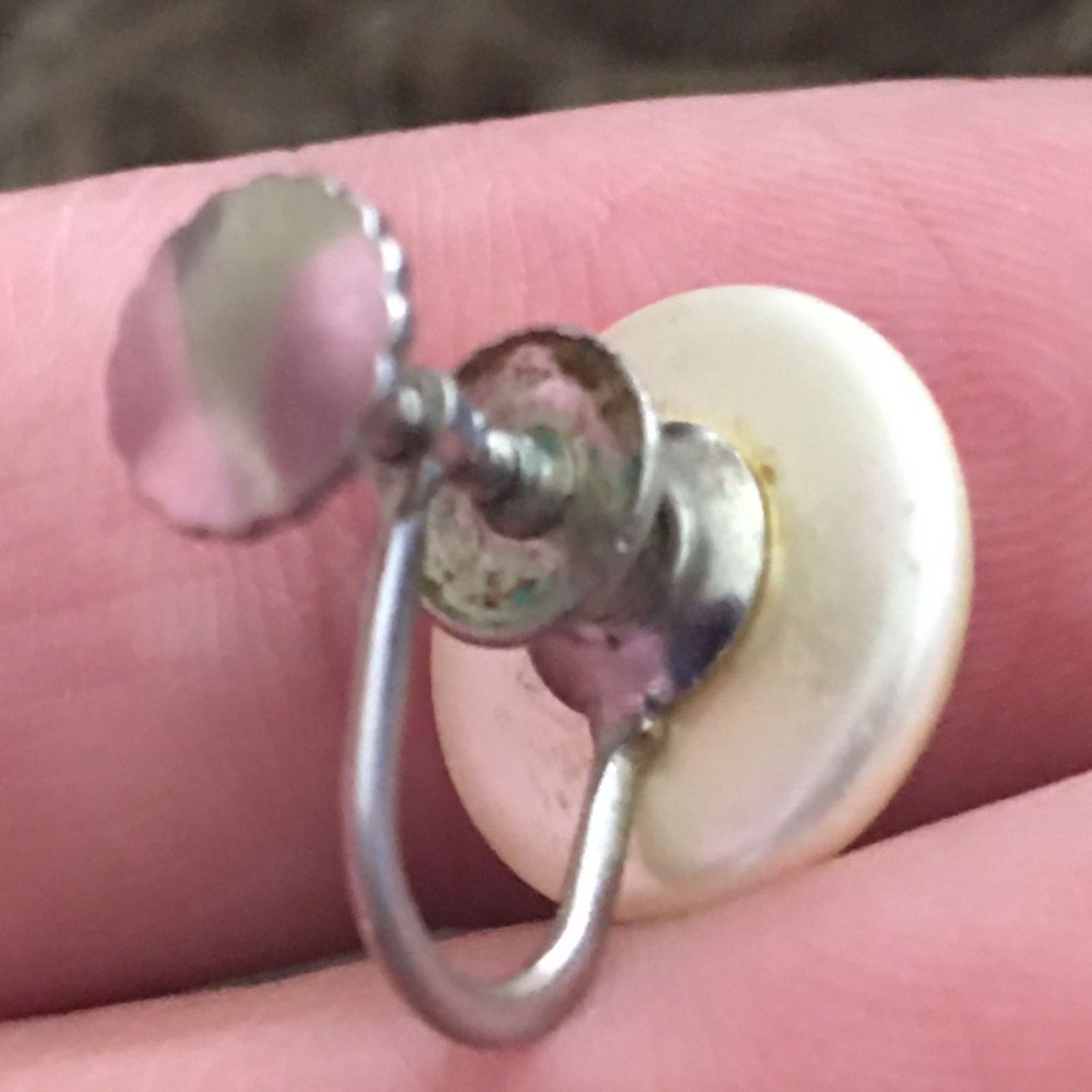 Vintage Vintage 60s faux pearl screw back earrings Size ONE SIZE - 5 Thumbnail