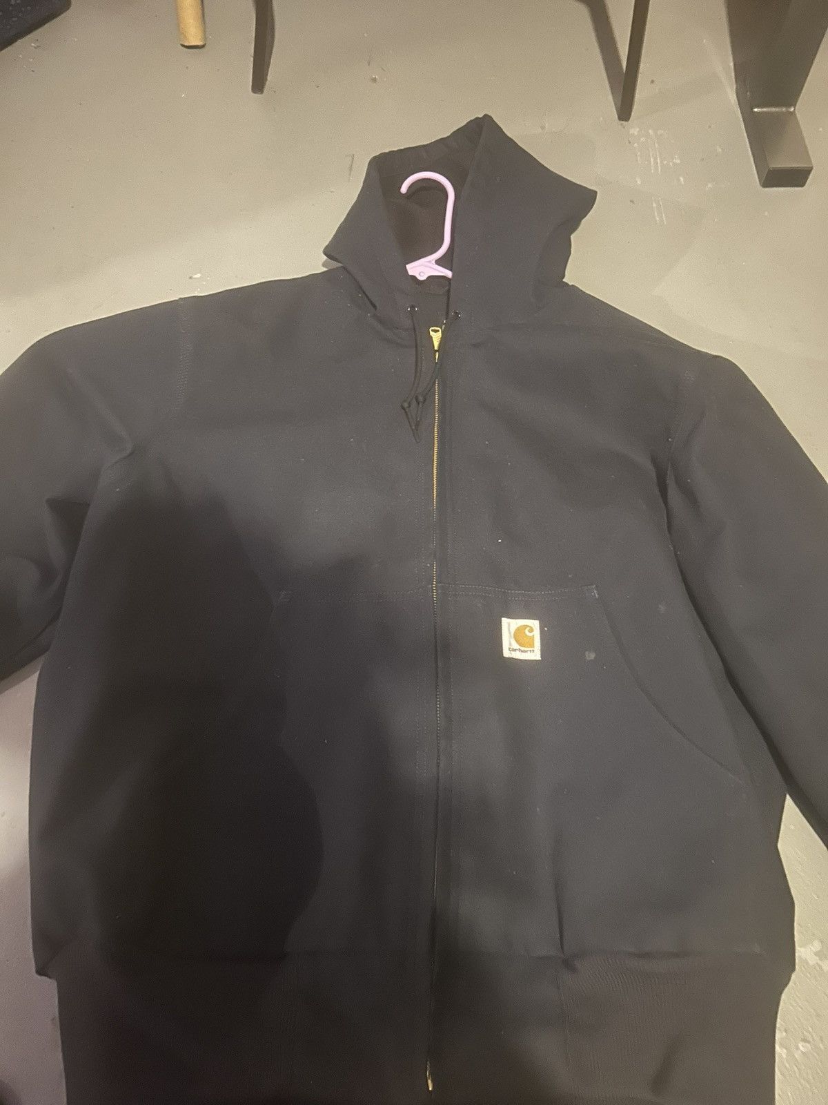 Carhartt Navy Blue Carhartt heavy duty Zip up Size US L / EU 52-54 / 3 - 4 Thumbnail