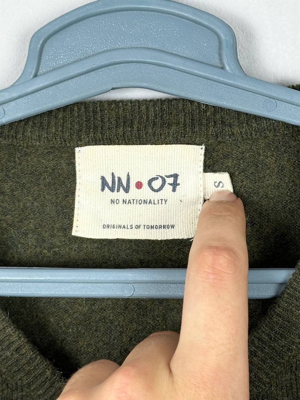 NN07 NN07 Wool Green Barca Sweater Size S Streetwear Size US S / EU 44-46 / 1 - 6 Thumbnail