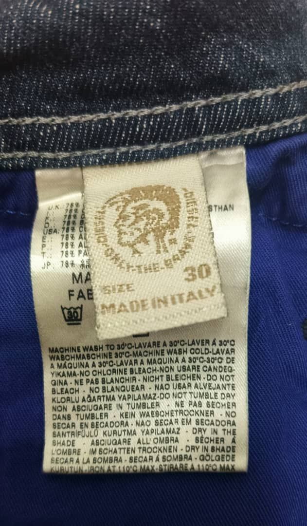 Diesel vintage DIESEL INDUSTRY Short Pants Selvedge Manual 32 Size US 32 / EU 48 - 6 Thumbnail