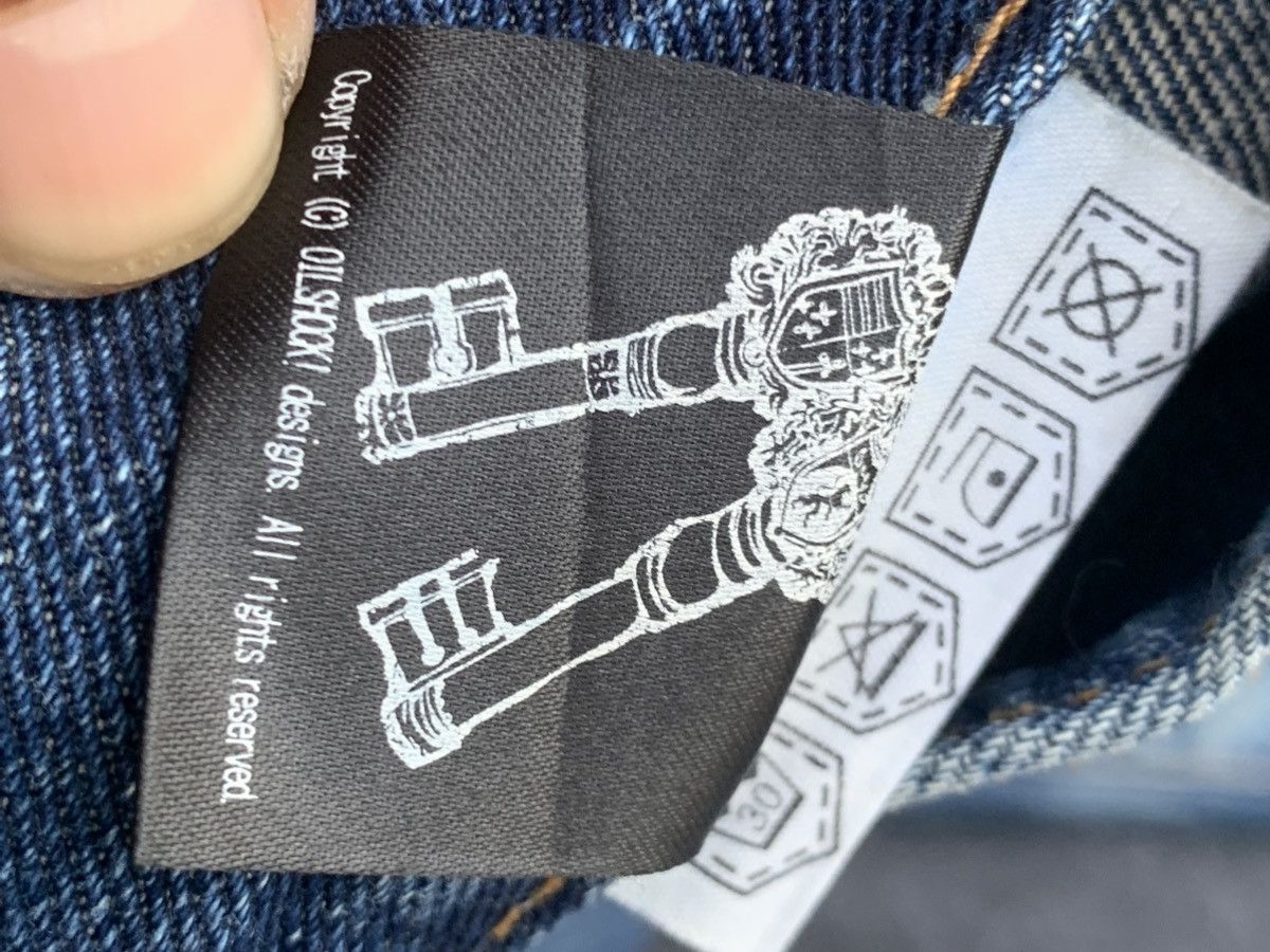 Japanese Brand Flare Oilshock jeans like LgB style. Size US 34 / EU 50 - 11 Thumbnail