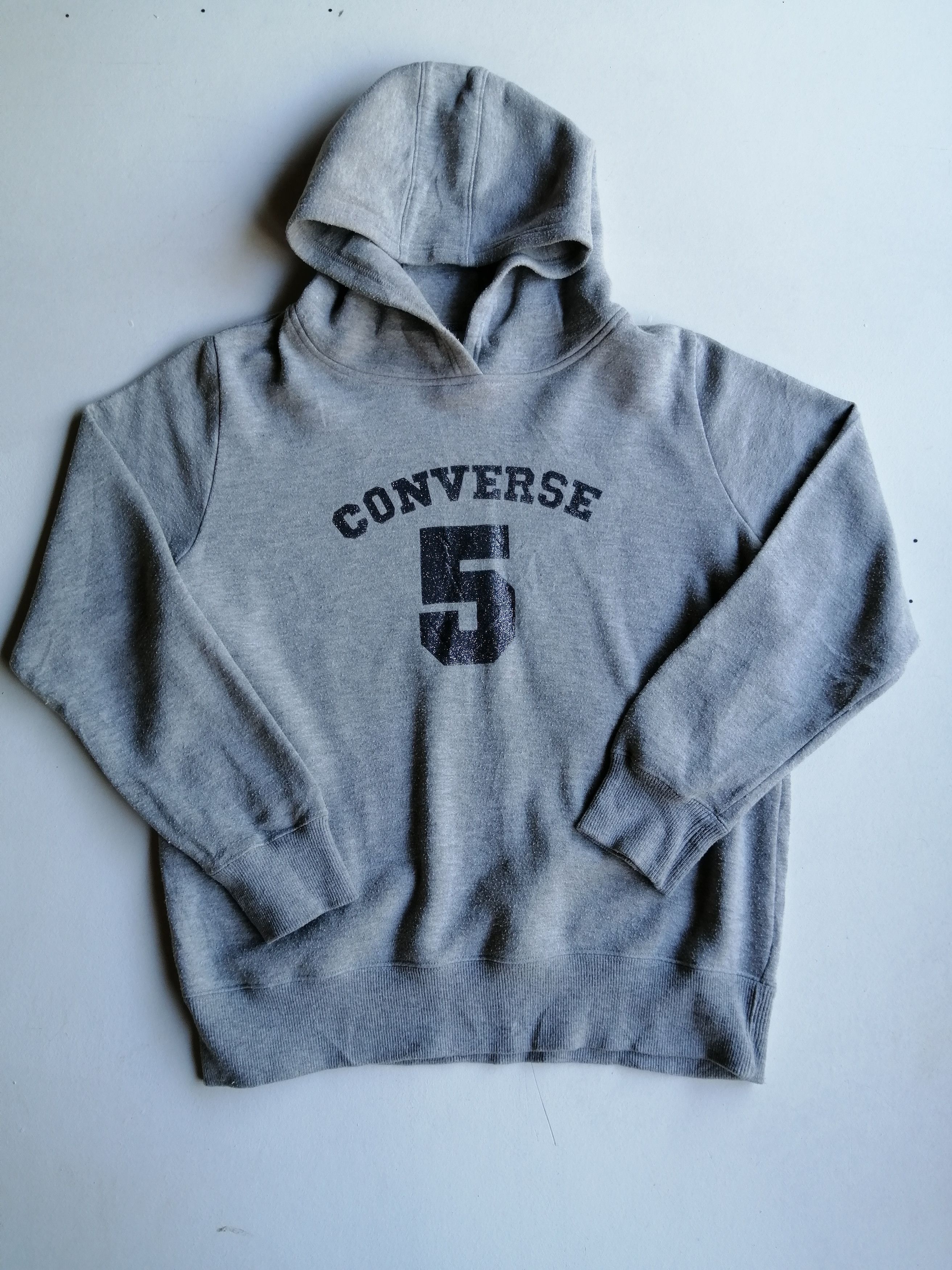 Designer Vintage Converse Big Logo Hoodie Sweater Size US L / EU 52-54 / 3 - 1 Thumbnail