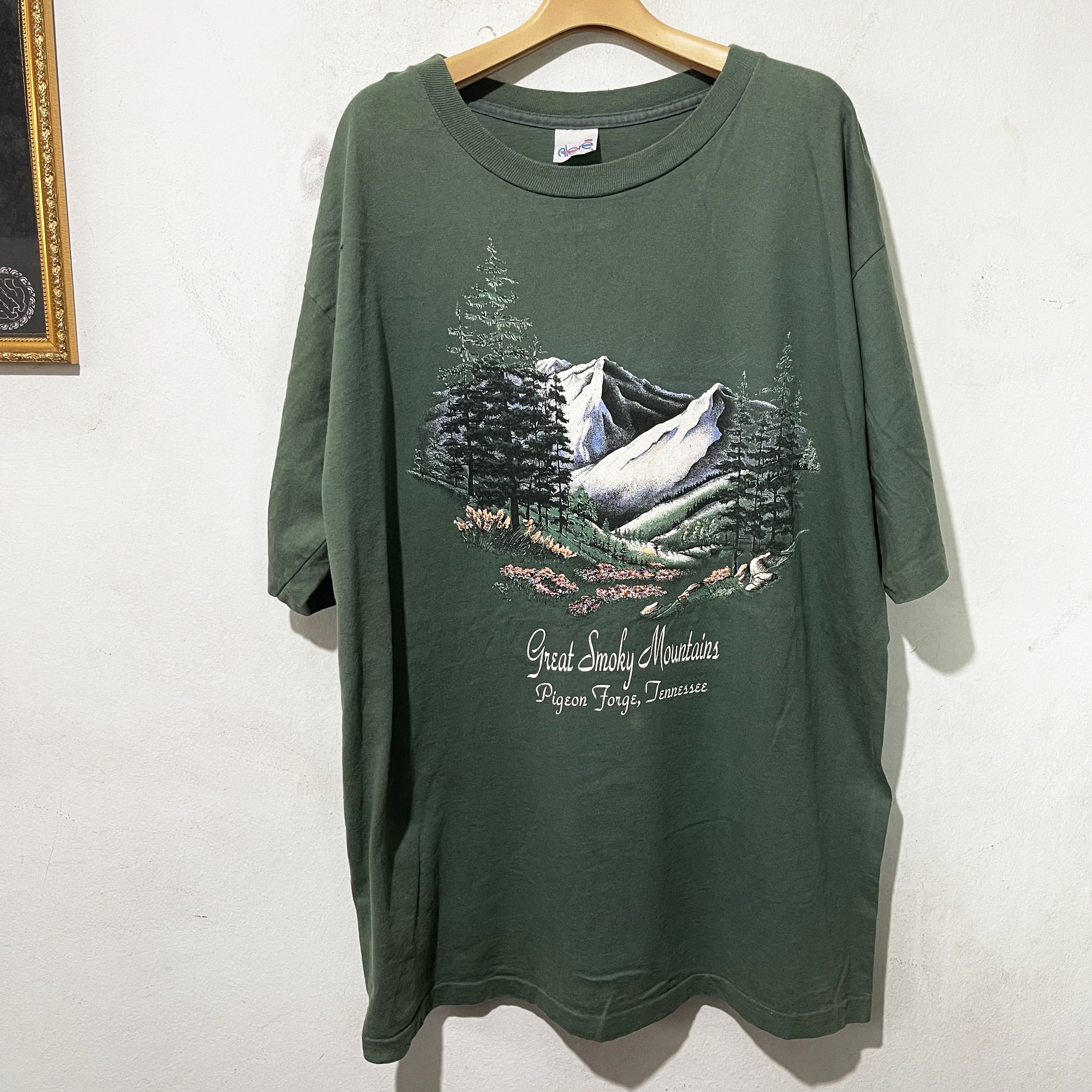 Vintage Vintage 90s Great Smoky Mountains Shirt Size US XL / EU 56 / 4 - 1 Thumbnail