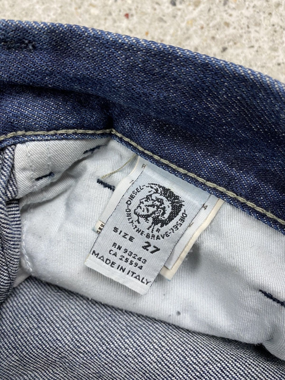 Diesel Diesel vintage dit flared bootcut jeans navy selvedge denim Size 27" / US 4 / IT 40 - 7 Thumbnail