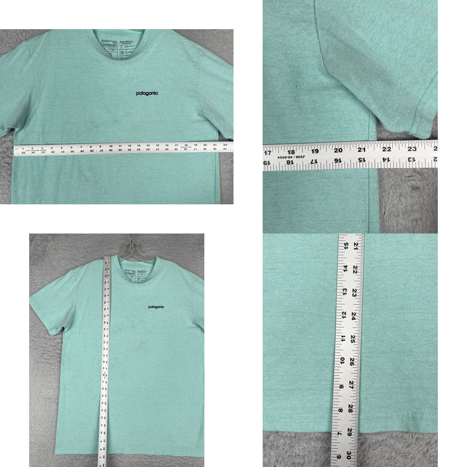 Patagonia Patagonia Shirt Men L Blue Crew Neck Cotton Polyester Blend Fitz Roy Short Sleeve Men’s T-Shirt Size US L / EU 52-54 / 3 - 8 Thumbnail