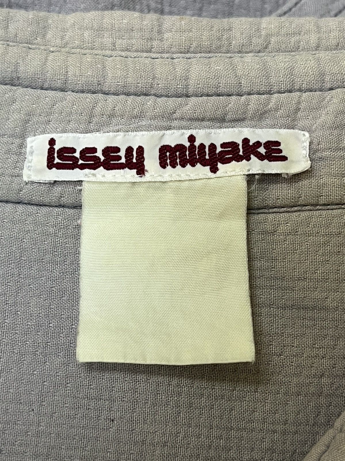 Issey Miyake Vintage ISSEY MIYAKE single pocket button ups faded shirt Size US M / EU 48-50 / 2 - 11 Thumbnail