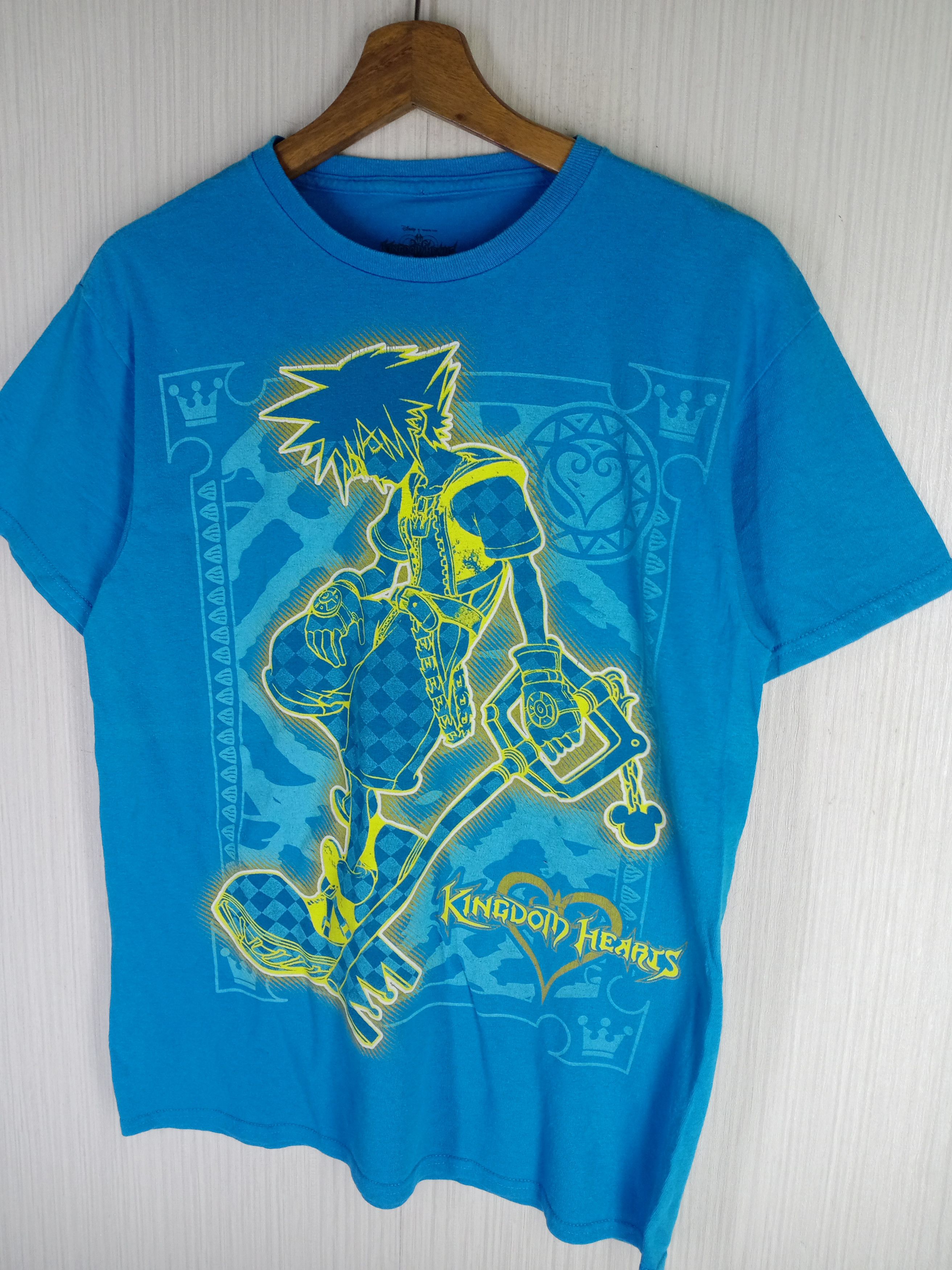 Disney Rare Vintage Kingdom hearts Tshirt Size US M / EU 48-50 / 2 - 2 Thumbnail