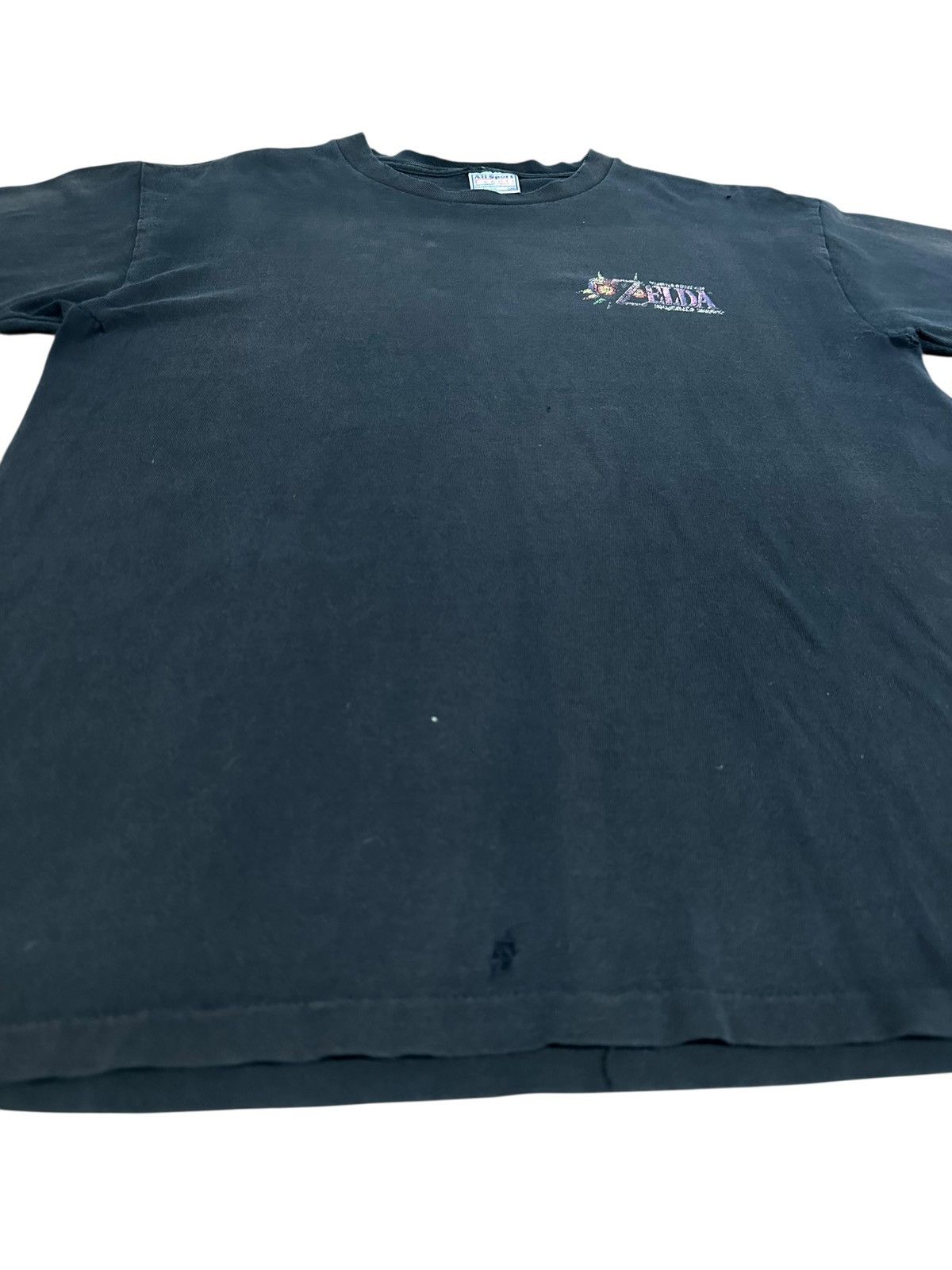 Vintage Vintage 90’s Zelda Majoras Mask T Shirt Size US L / EU 52-54 / 3 - 4 Thumbnail