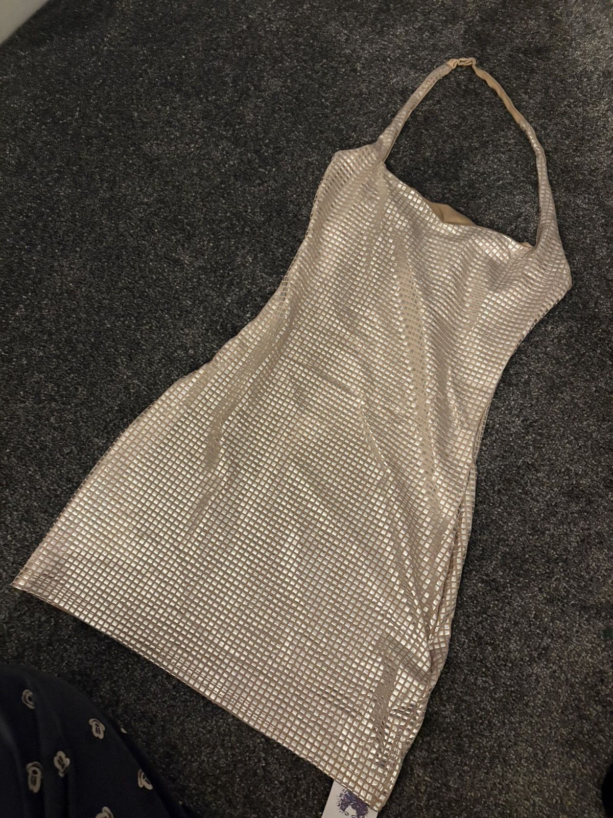 Other Luxury Beige shine dress Size S / US 4 / IT 40 - 1 Preview