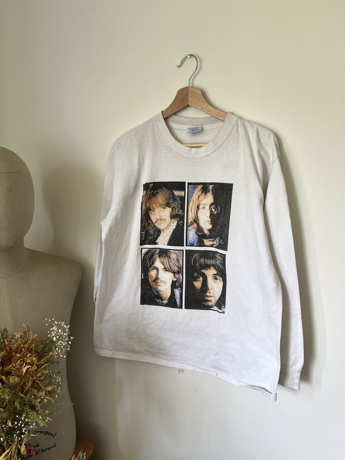 1990x Clothing × Band Tees × Vintage 90s The Beatles Paul  