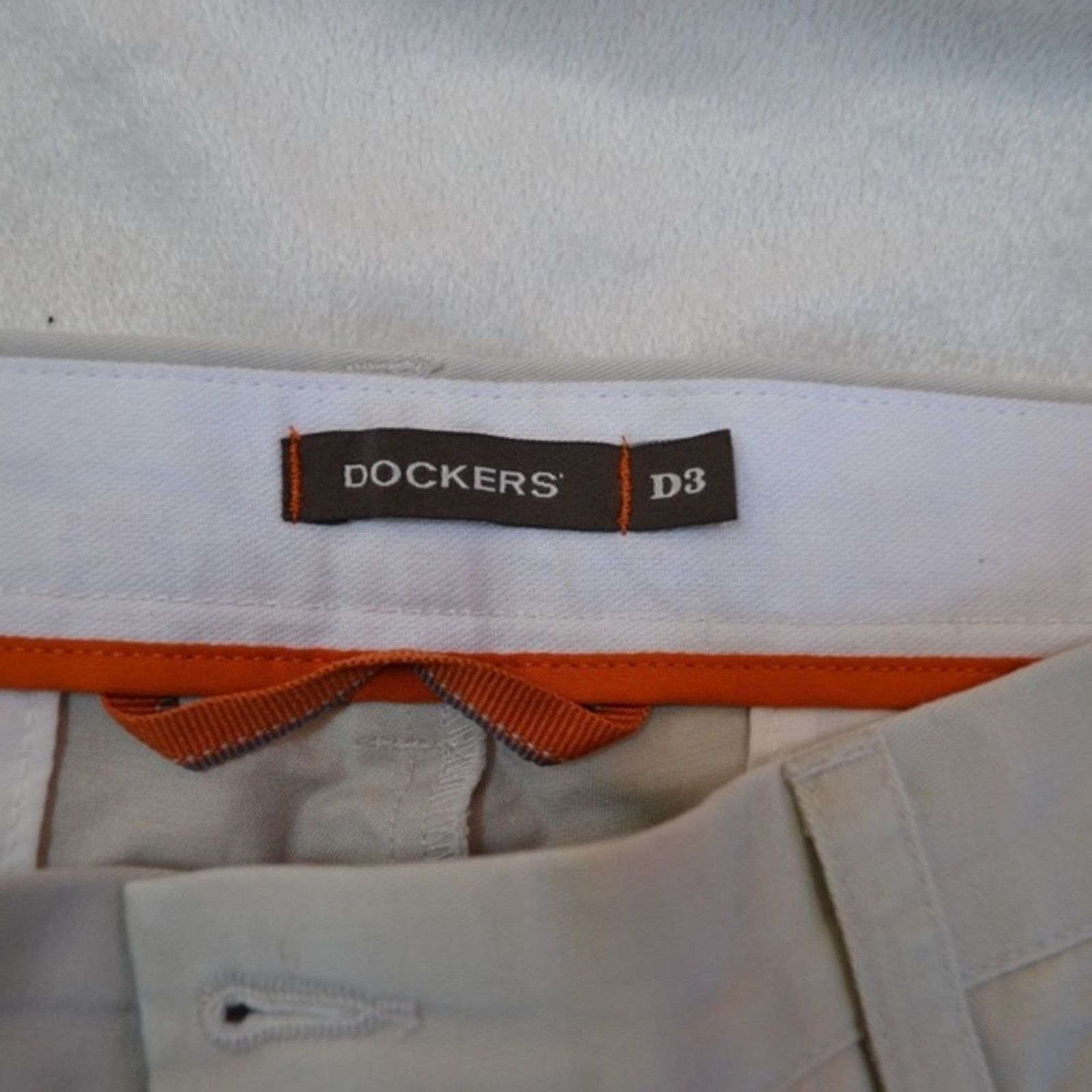 Dockers Dockers Light Beige Straight-Leg Pants | Sz 33x30 Size US 33 - 3 Thumbnail