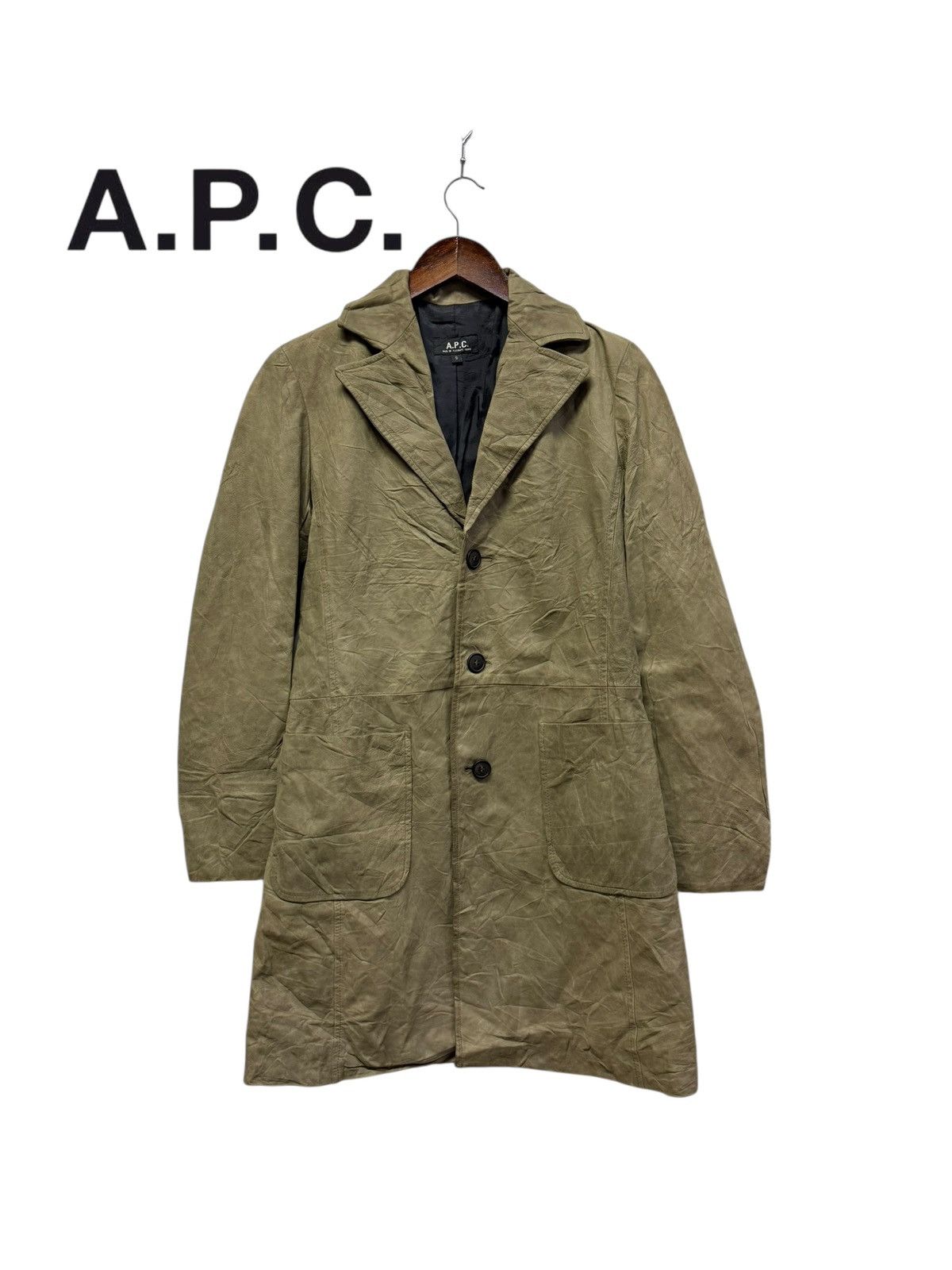 A.P.C. 🔥vintage A.P.C. Full Leather Size US S / EU 44-46 / 1 - 1 Thumbnail