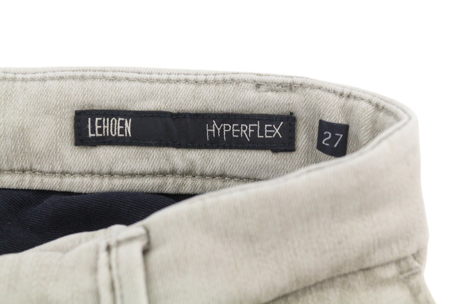 Replay LEHOEN HEPERFLEX W27 Beige Faded Slim Chino Trousers 89068 Size US 27 - 7 Thumbnail