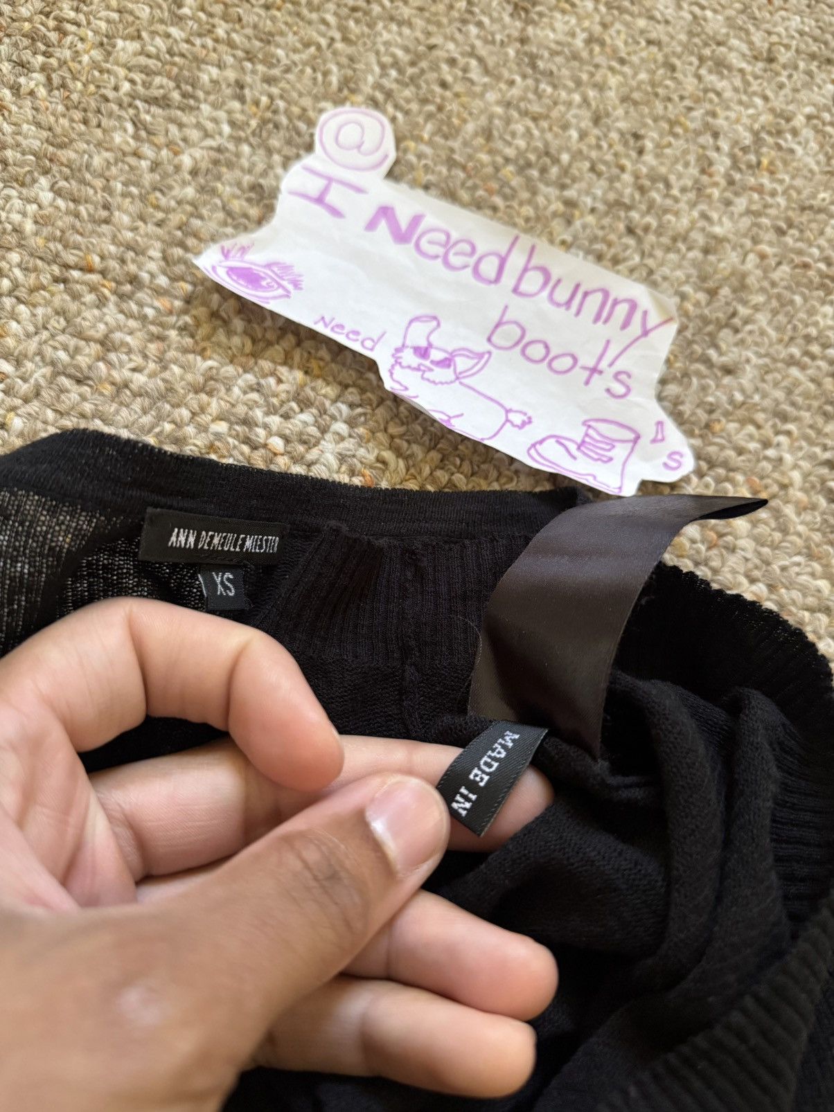 Ann Demeulemeester Ann Demeulemeester Size US S / EU 44-46 / 1 - 3 Thumbnail