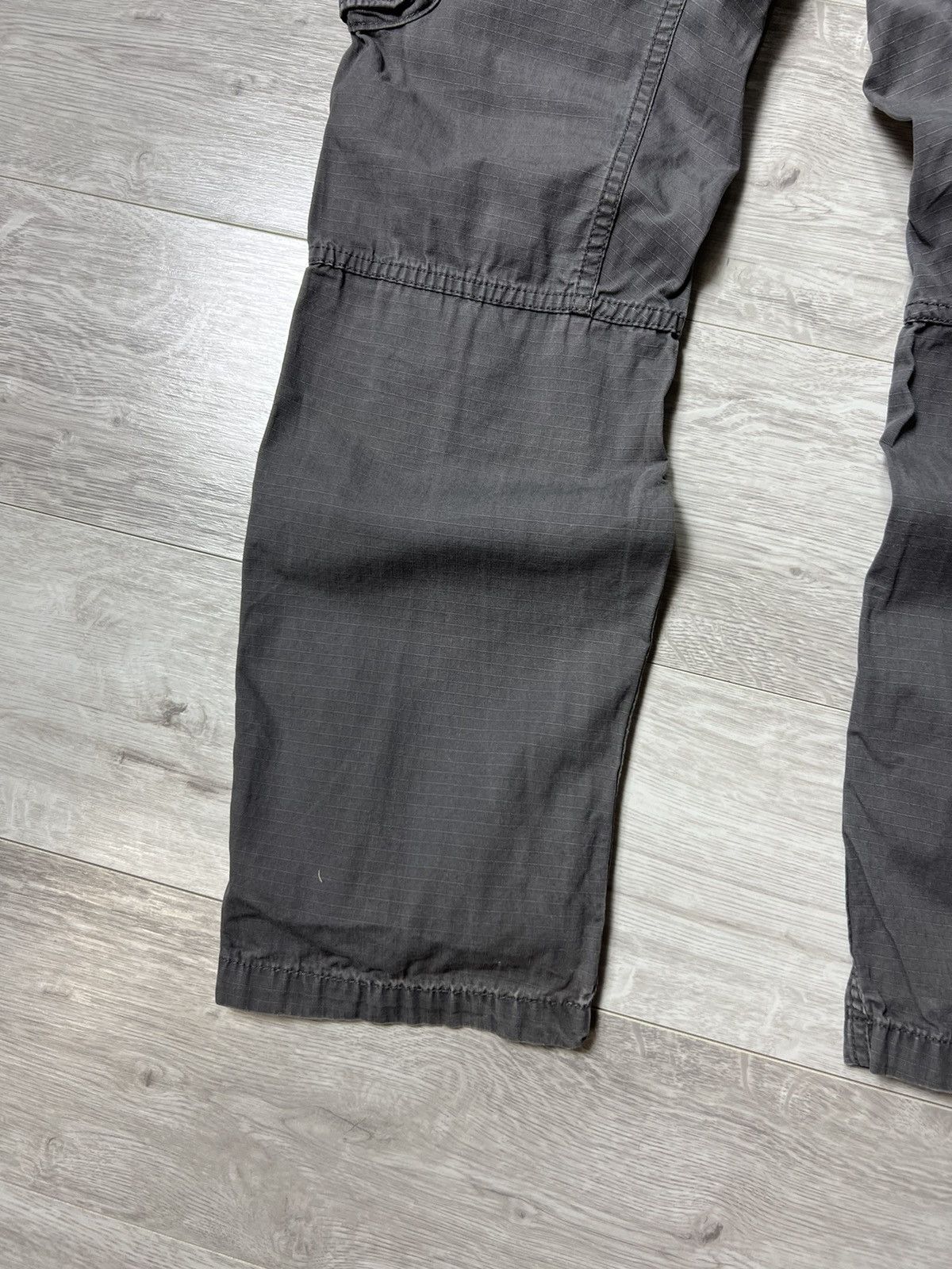 Carhartt × Vintage Carhartt Destroyed Cargo Baggy Pants Workwear Street Style Size US 33 - 3 Thumbnail