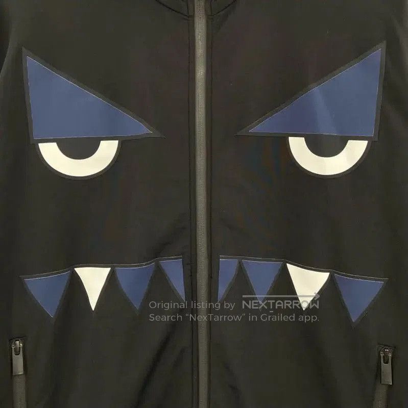 Fendi Fendi Black Cotton Long Sleeve Jacket . Size US L / EU 52-54 / 3 - 5 Thumbnail