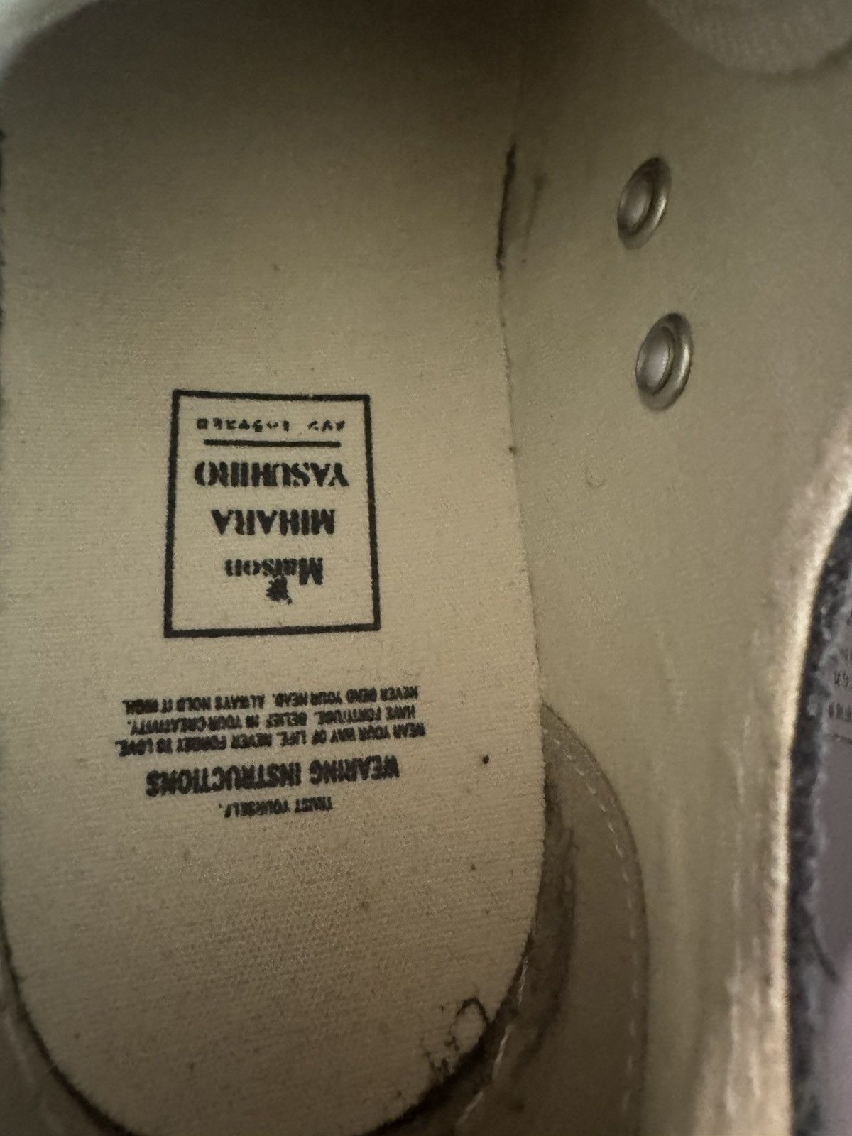 Maison MIHARA YASUHIRO Maison Mihara YASUHIRO Lowtop Peterson Trainers Size US 4 / IT 34 - 11 Thumbnail
