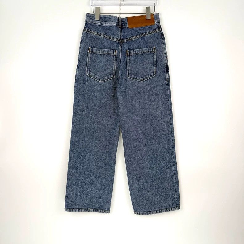 Loewe LOEWE Blue washed knee logo jeans Size 42" / US 20 - 4 Thumbnail