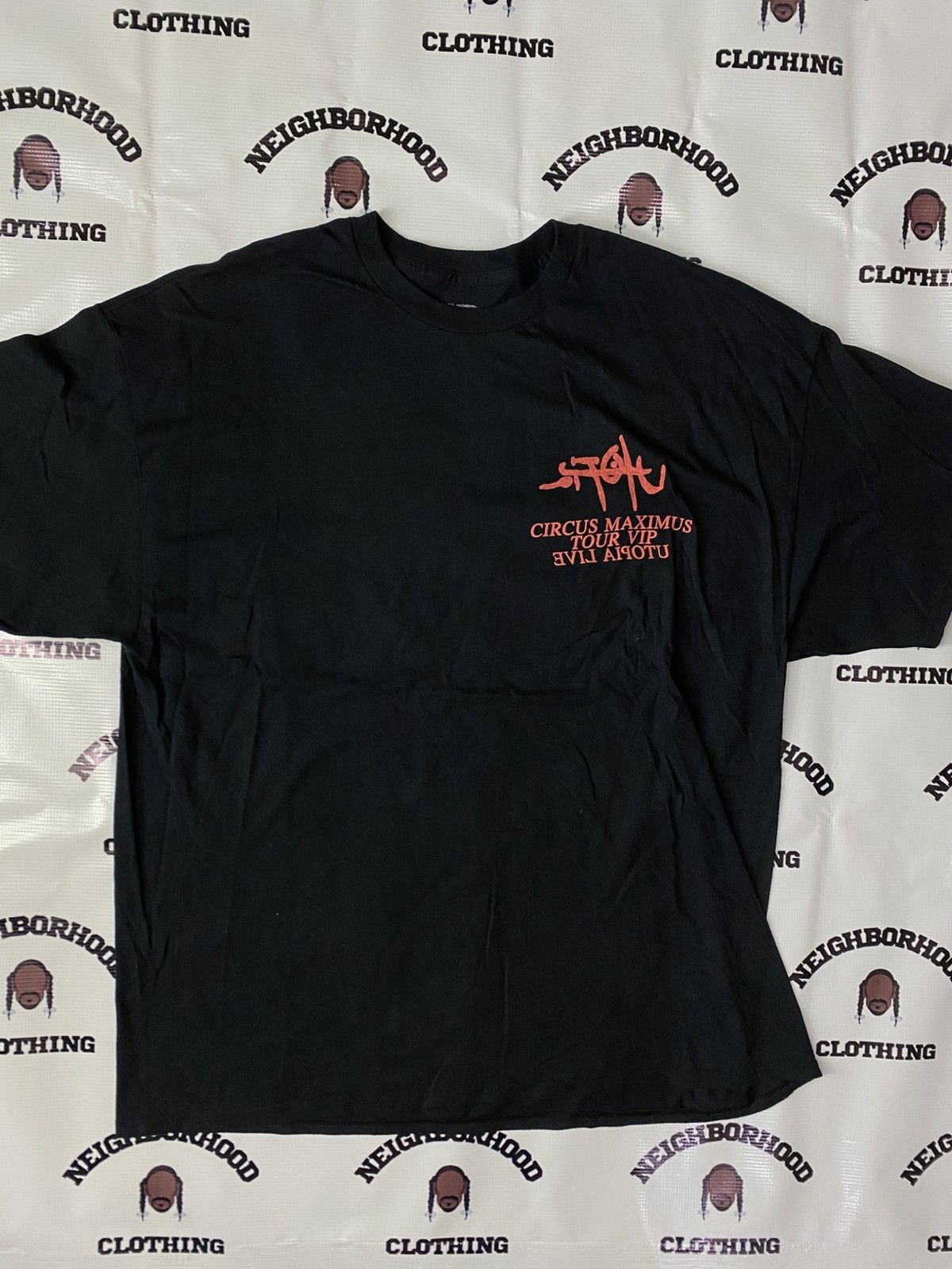 Travis Scott TRAVIS SCOTT UTOPIA TOUR TEE. Size US XL / EU 56 / 4 - 7 Thumbnail