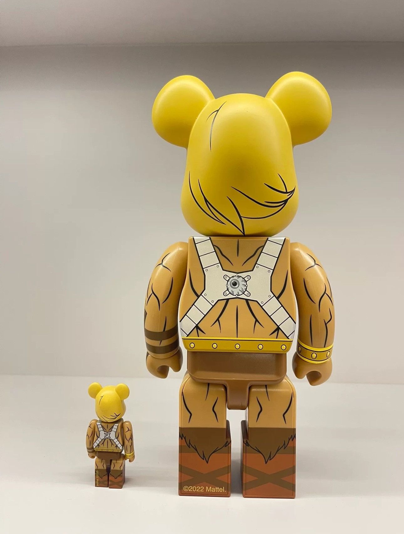 Japanese Brand × Medicom Toy Bearbrick Mishka Masters of The Universe He-Man 100% & 400% Size ONE SIZE - 2 Thumbnail