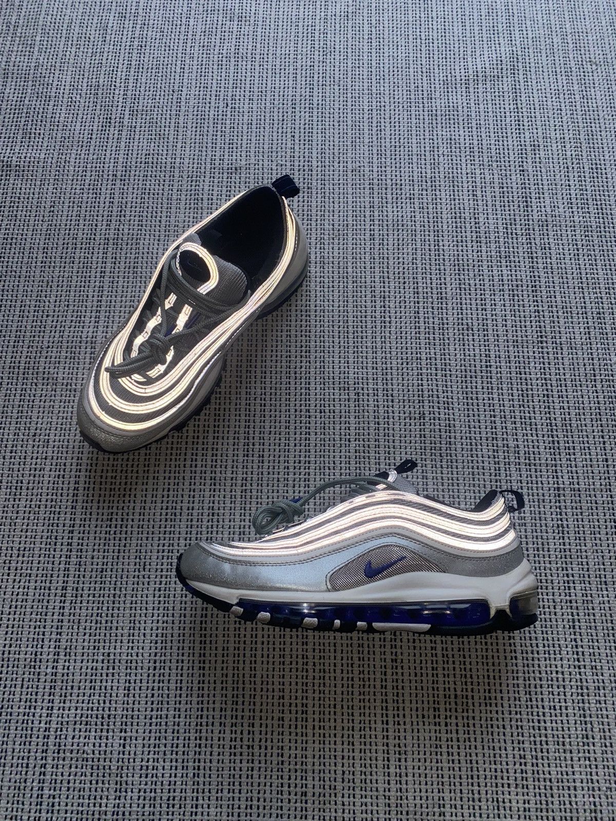 Nike Nike Air Max 97 Vintage Purple Silver Size US 6.5 / EU 39-40 - 3 Thumbnail