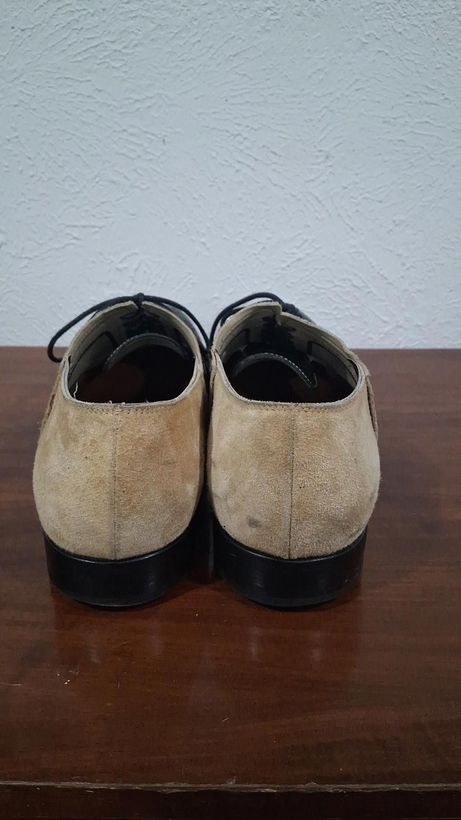 Prada Prada Men’s Leather & Suede Oxfords Size ONE SIZE - 3 Thumbnail