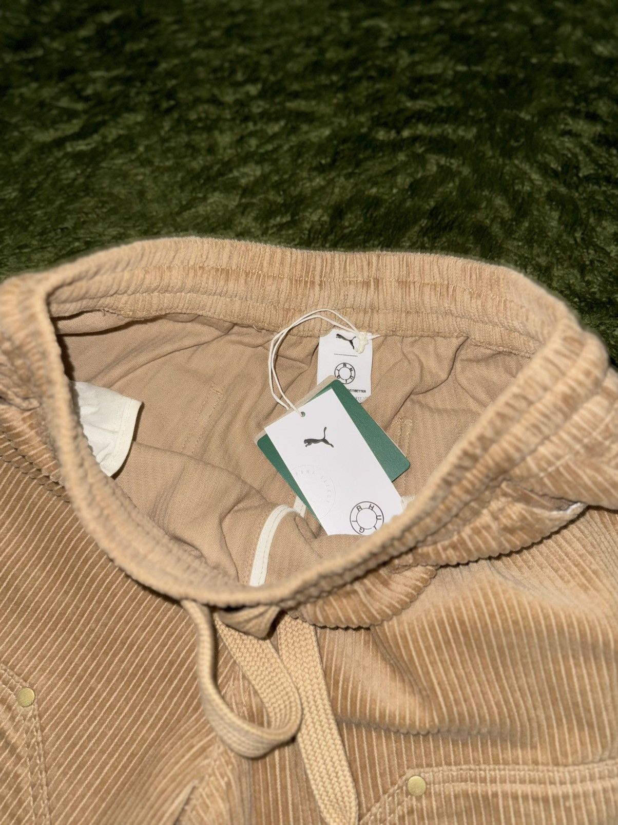 Puma × Rhude [S] Puma x Rhude rhuigi Corduroy Double Knee Pants beige Size US 34 / EU 50 - 3 Thumbnail