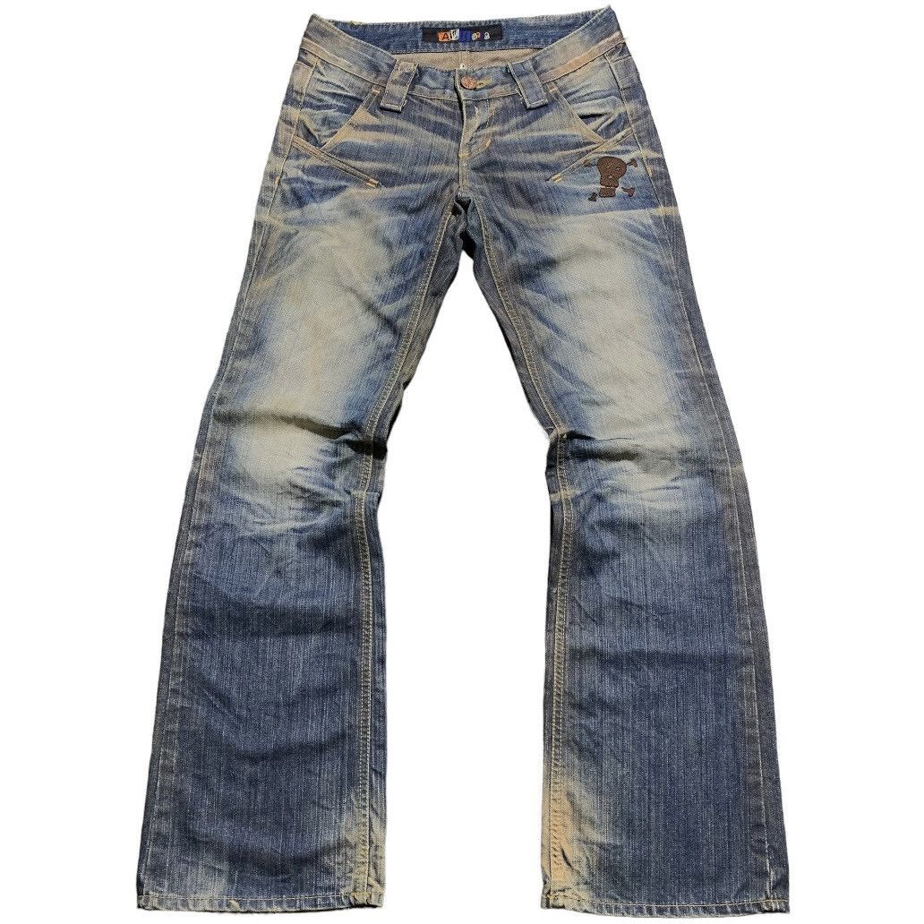 image of Archival Clothing x Seditionaries Avh Lady Flared Jeans in Blue, Men's (Size 30)