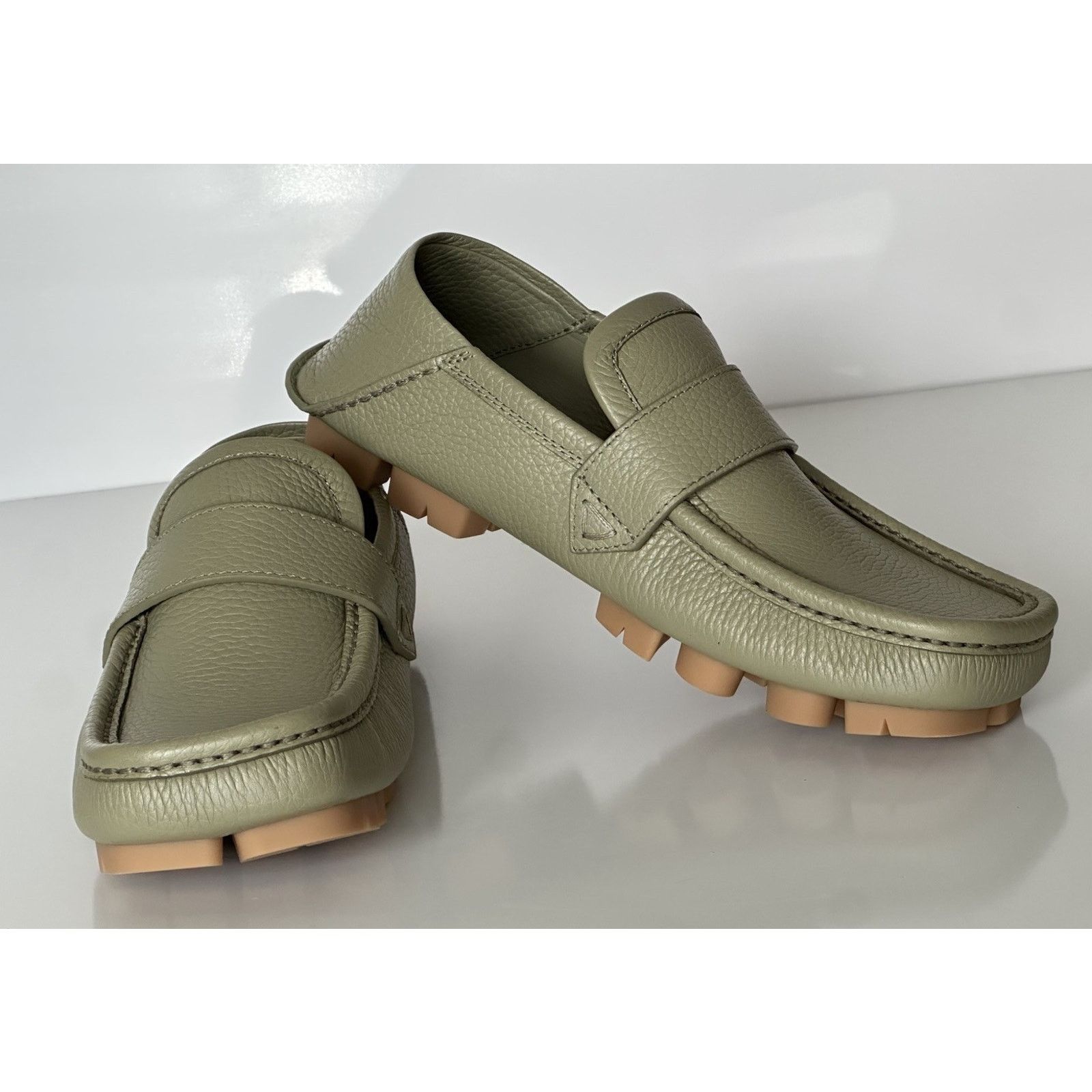 Bottega Veneta Bottega Veneta Leather Shore Shoes Travertine 12 US 786809 Size US 12 / EU 45 - 13 Thumbnail