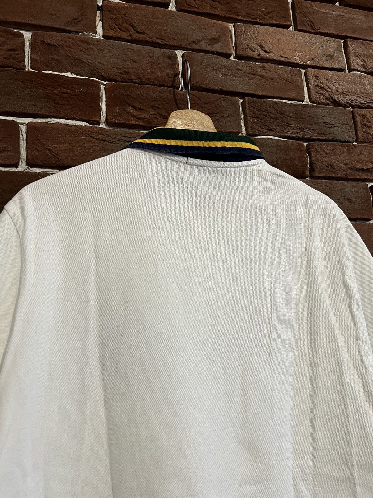 Polo Ralph Lauren Polo Ralph Lauren Big Pony Polo Tshirt White Hype Rare XL Size US XL / EU 56 / 4 - 9 Thumbnail