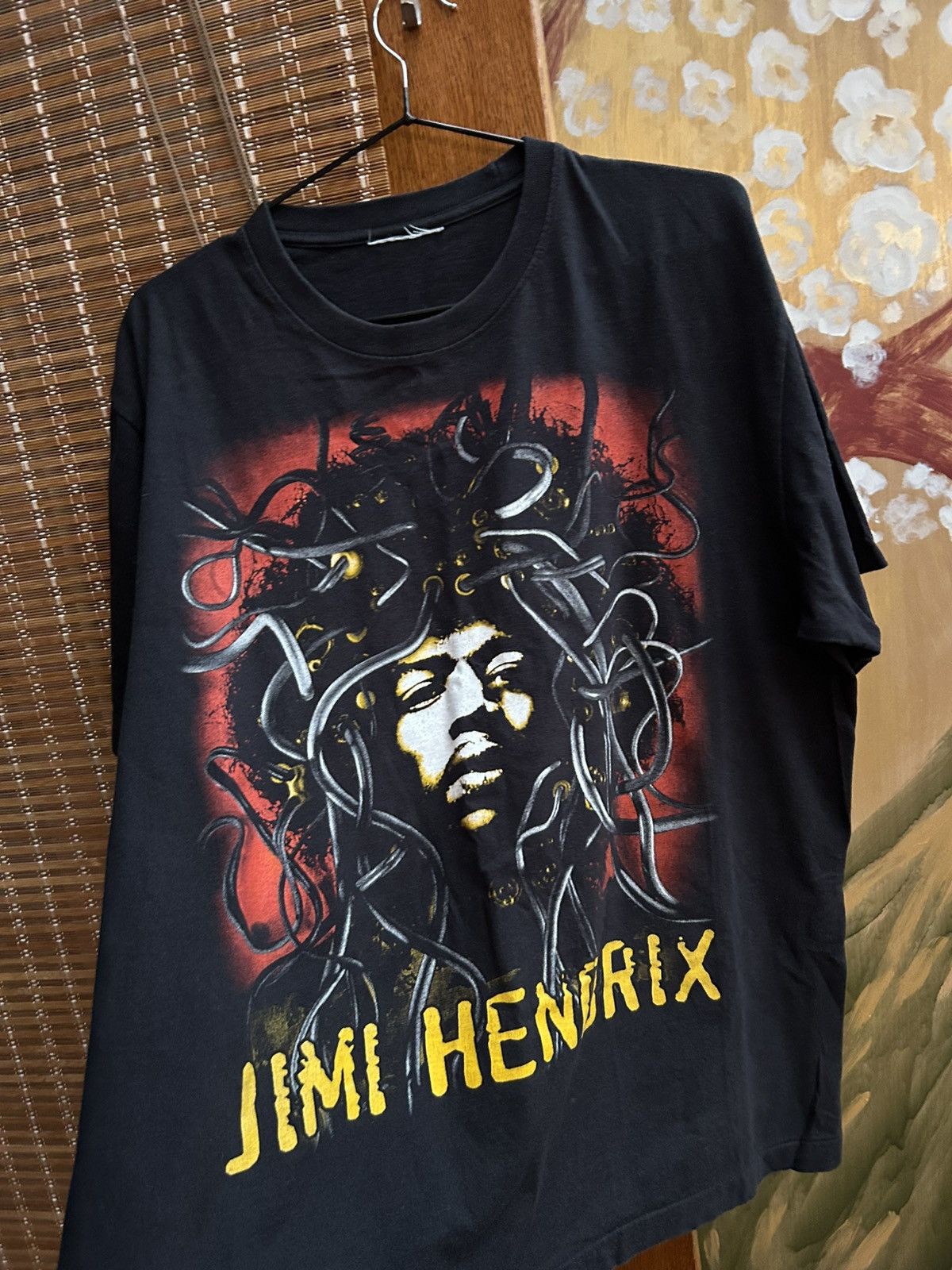 Jimi Hendrix 90s Jimi Hendrix Black Single Stitch T-shirt Size US M / EU 48-50 / 2 - 3 Thumbnail
