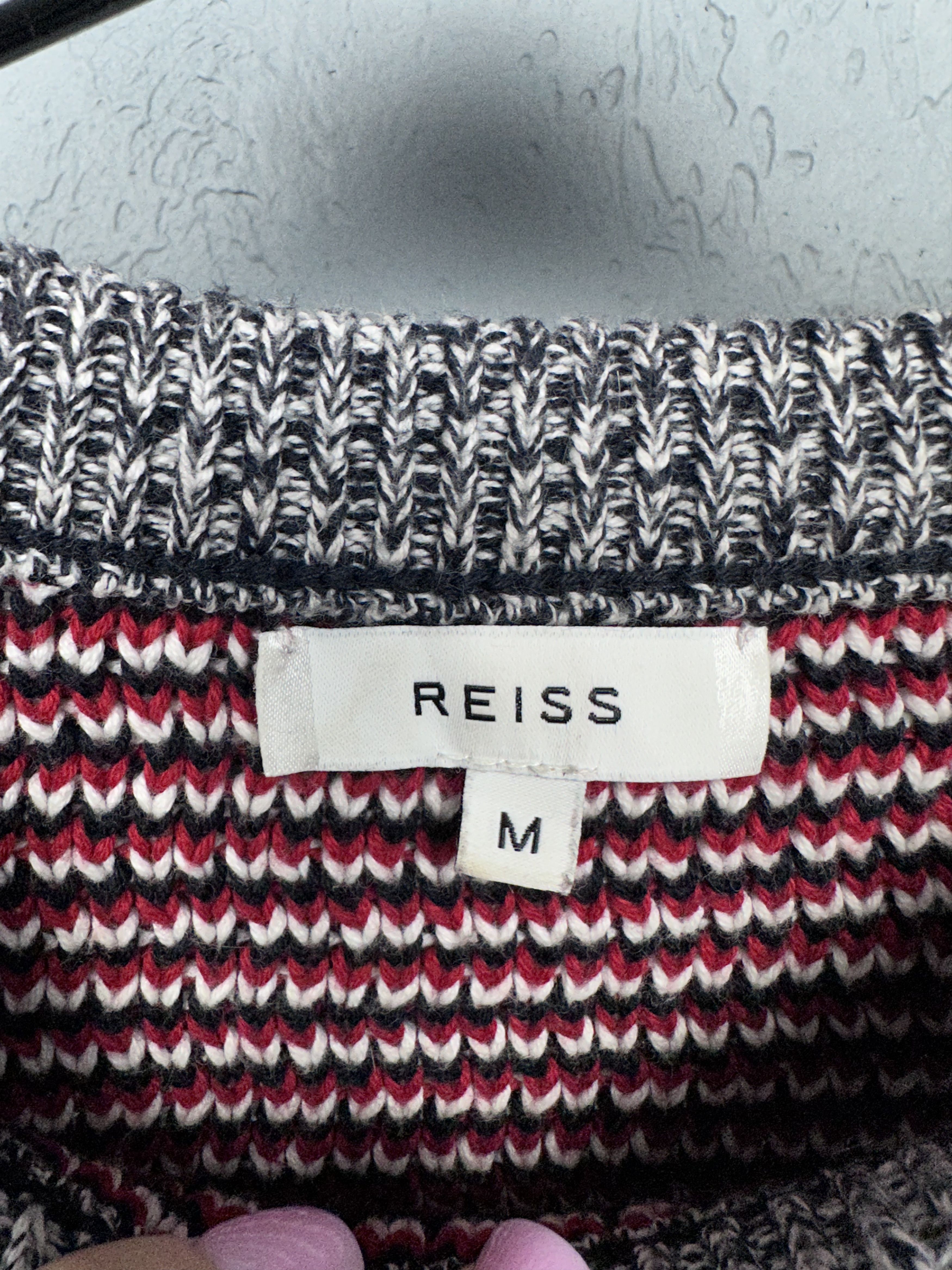 Reiss Reiss Mens Crew Neck Knit Sweater Size US M / EU 48-50 / 2 - 3 Thumbnail