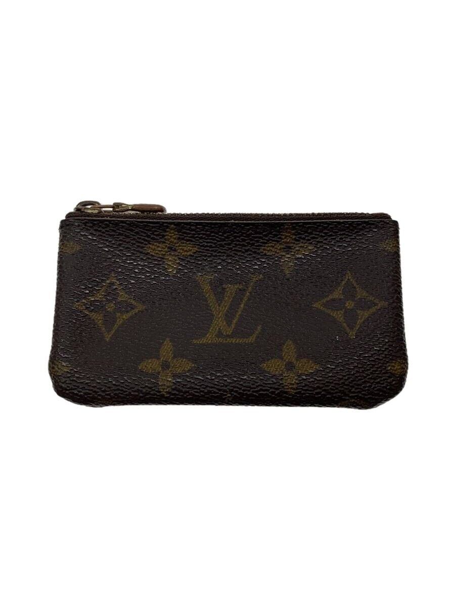 Louis Vuitton Louis Vuitton Monogram Pochette Cle Canvas Brown Size ONE SIZE - 1 Thumbnail