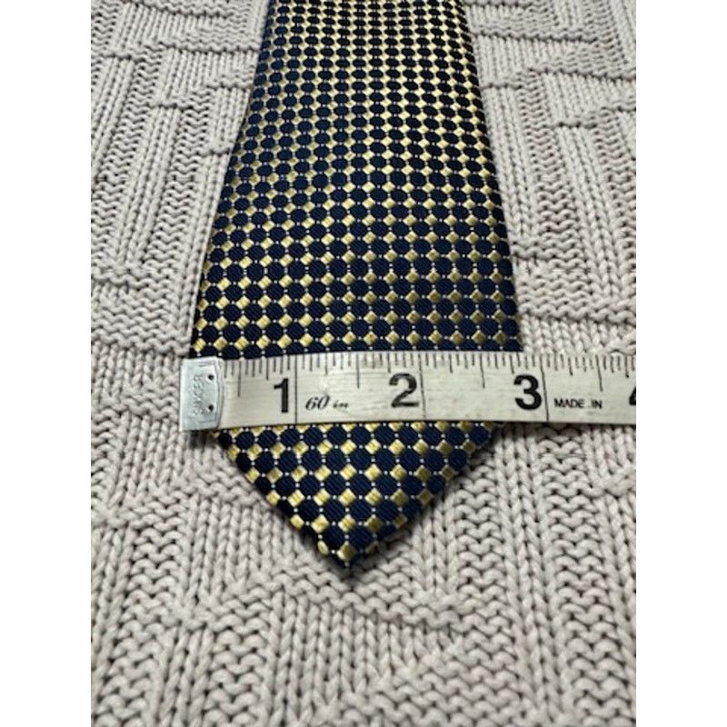 Nautica Nautica metallic navy polka dot silk tie Size ONE SIZE - 5 Thumbnail