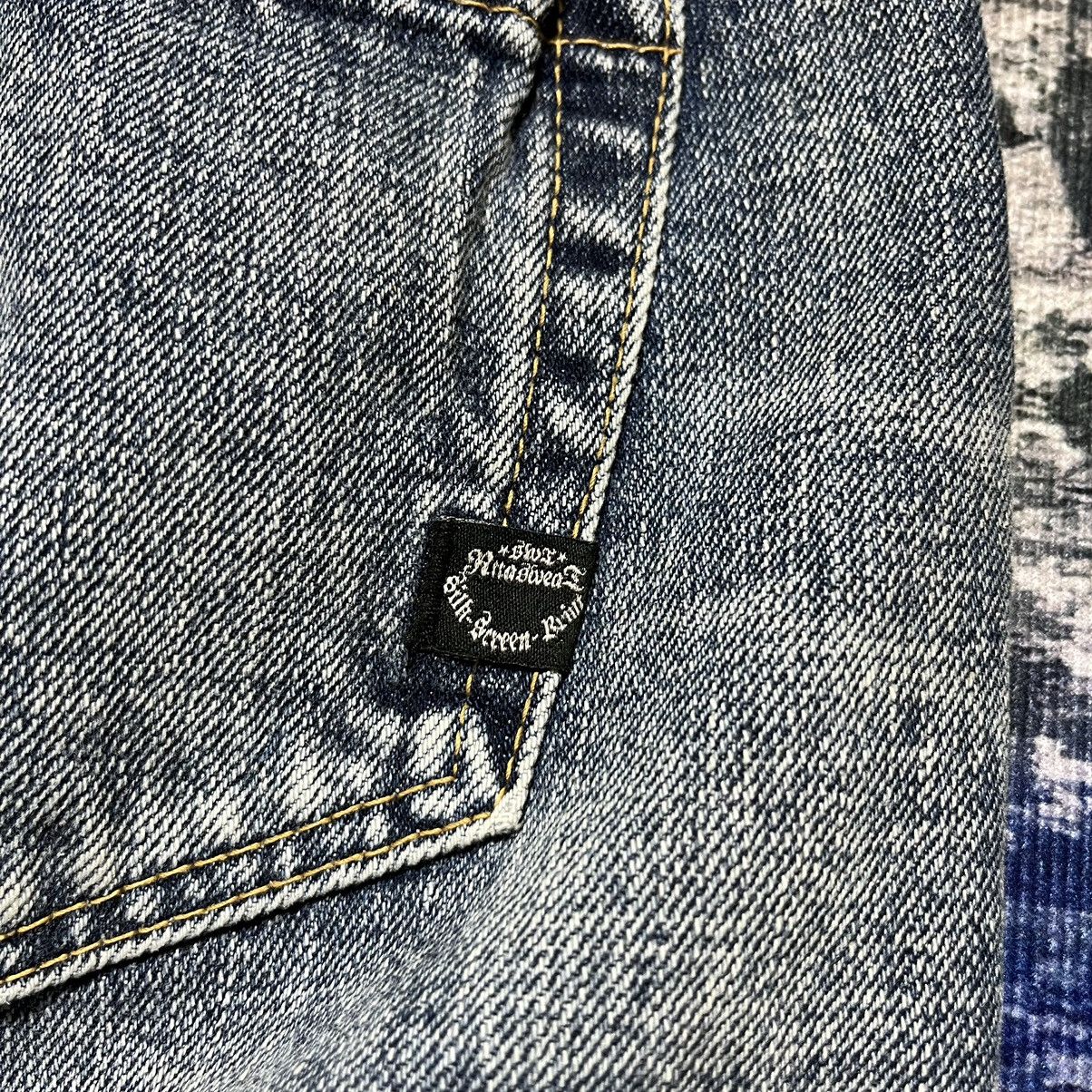 Hysteric Glamour × Japanese Brand RNA INC Hysteric Glamour inspired Patchwork Jeans Size US 31 - 11 Thumbnail