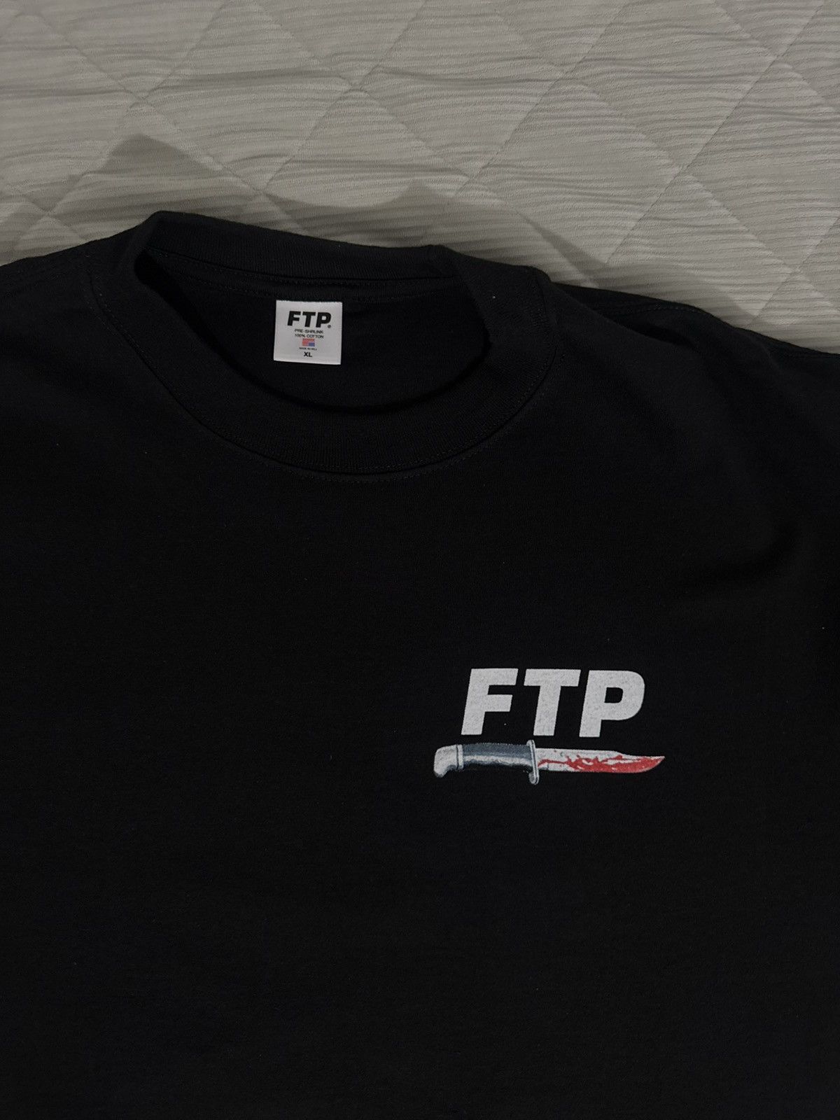 Fuck The Population × G59 Records (XL) GHOSTFACE LOGO TEE 2024 Version Size US XL / EU 56 / 4 - 4 Thumbnail