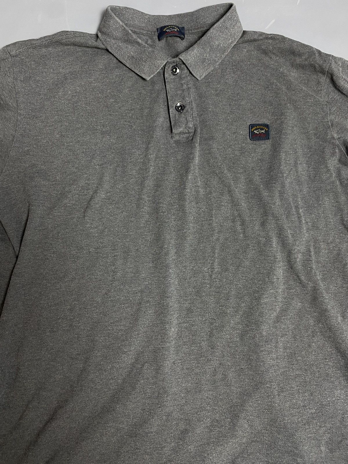 Paul & Shark Paul & Shark Yachting Polo Shirt 3XL Fit XL Grey Long Sleeve Size US XXL / EU 58 / 5 - 11 Thumbnail
