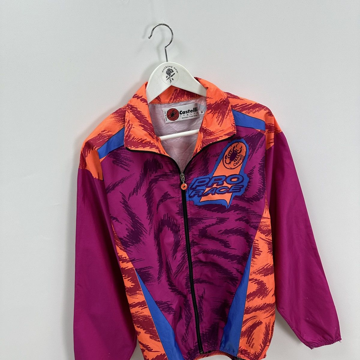 Vintage Vintage 90s Castelli Pro Race Windbreaker cycling jacket Size US M / EU 48-50 / 2 - 4 Thumbnail
