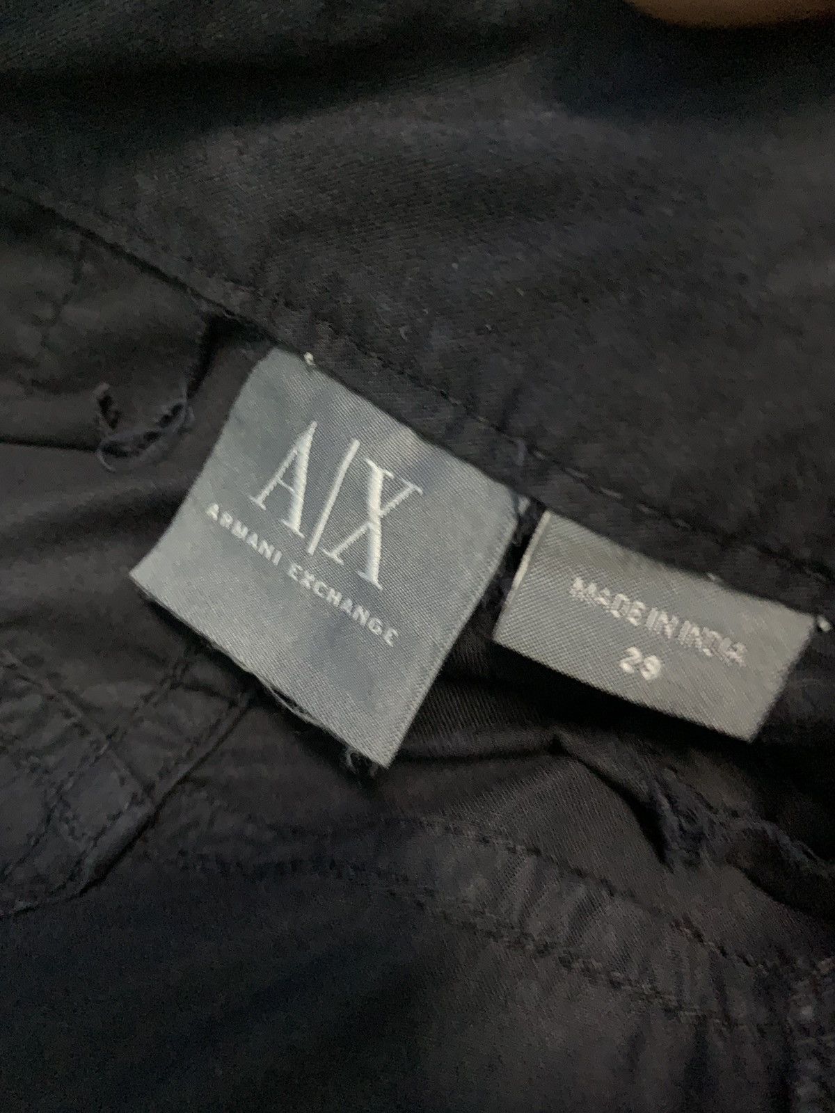 Armani Exchange 💥Archive Ax Armani Exchange Biker Pant Size US 31 - 7 Thumbnail