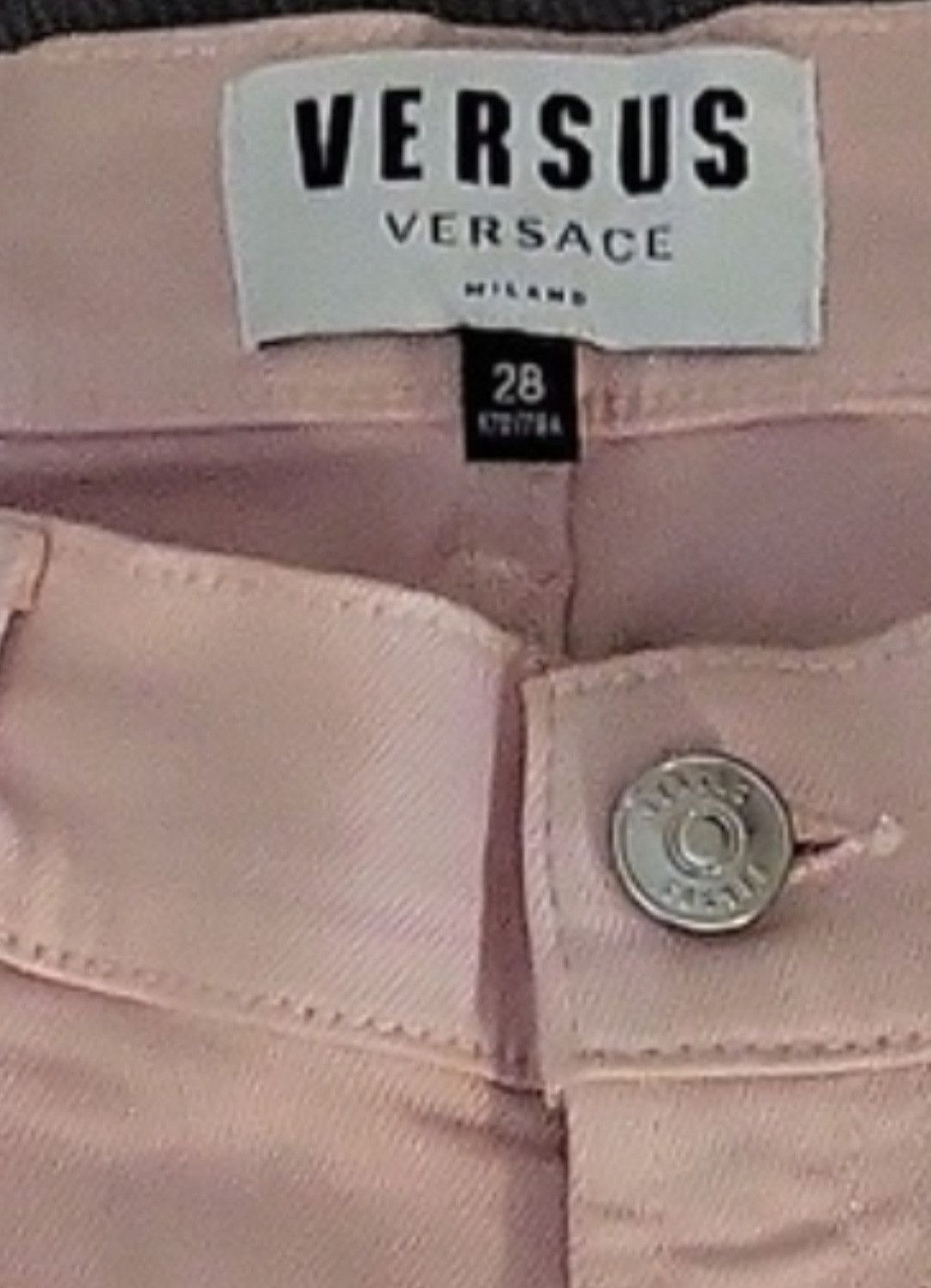 Versus Versace Versus Versace Pink Jeans Size 28" / US 6 / IT 42 - 6 Thumbnail
