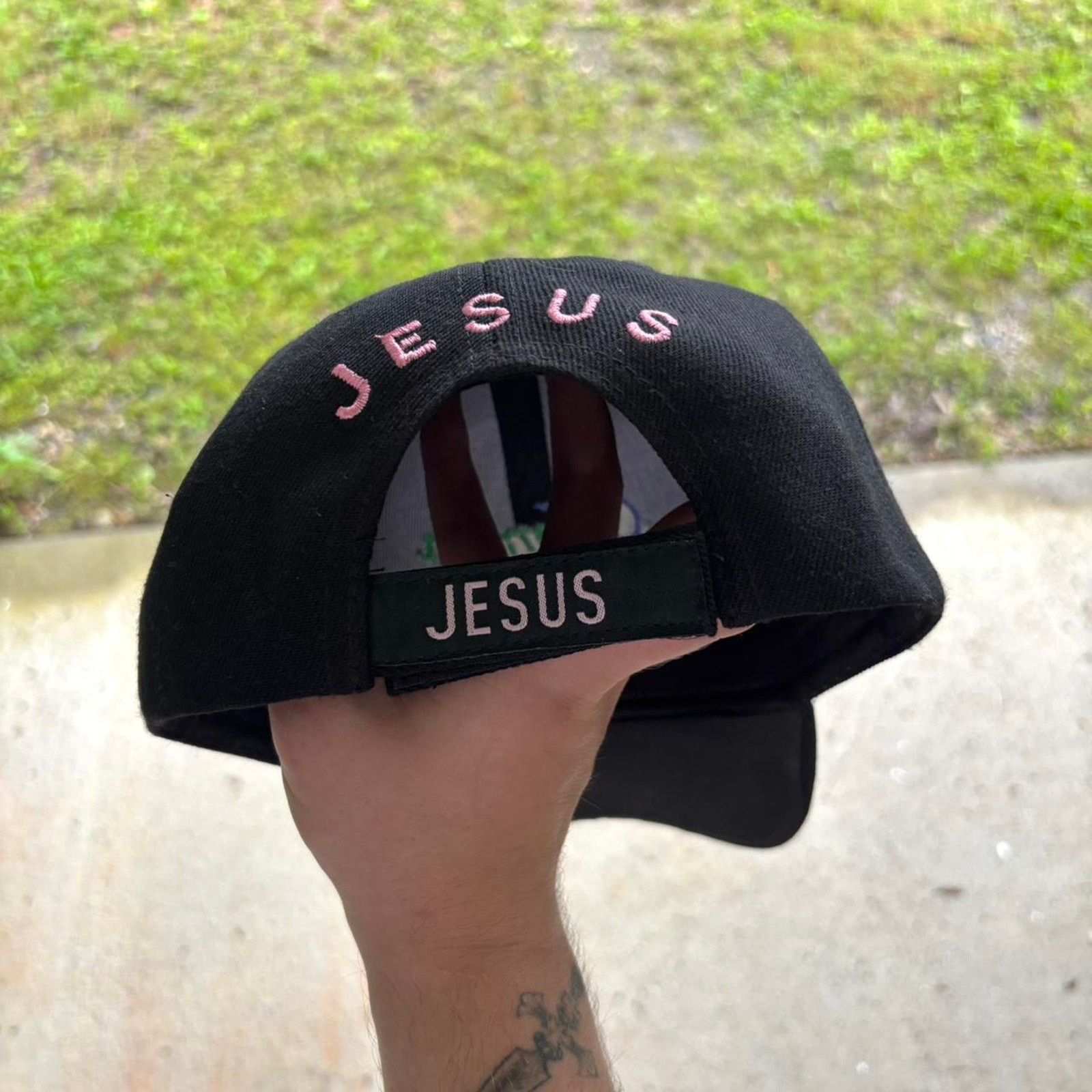 American Retro × Vintage Vintage Y2K Woman of Faith Jesus Embroidered Hat Size ONE SIZE - 4 Thumbnail
