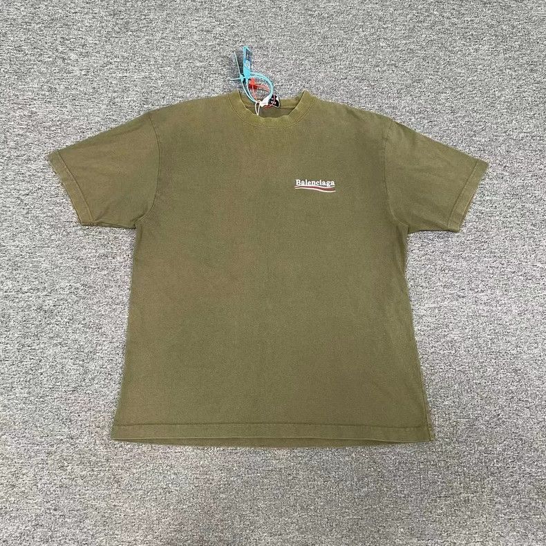 Balenciaga Balenciaga Cola Embroidered Short Sleeve Tee Size US S / EU 44-46 / 1 - 2 Thumbnail