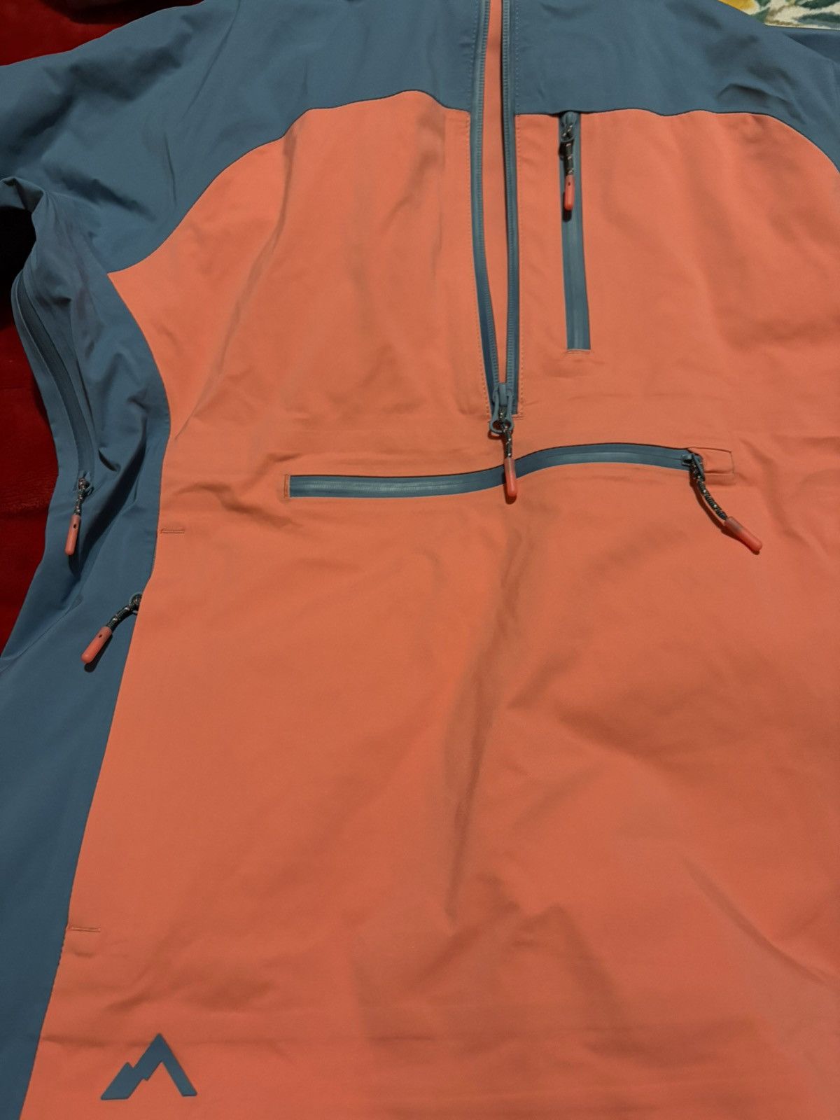 Other Orange ski jacket with blue accent Size L / US 10 / IT 46 - 1 Thumbnail